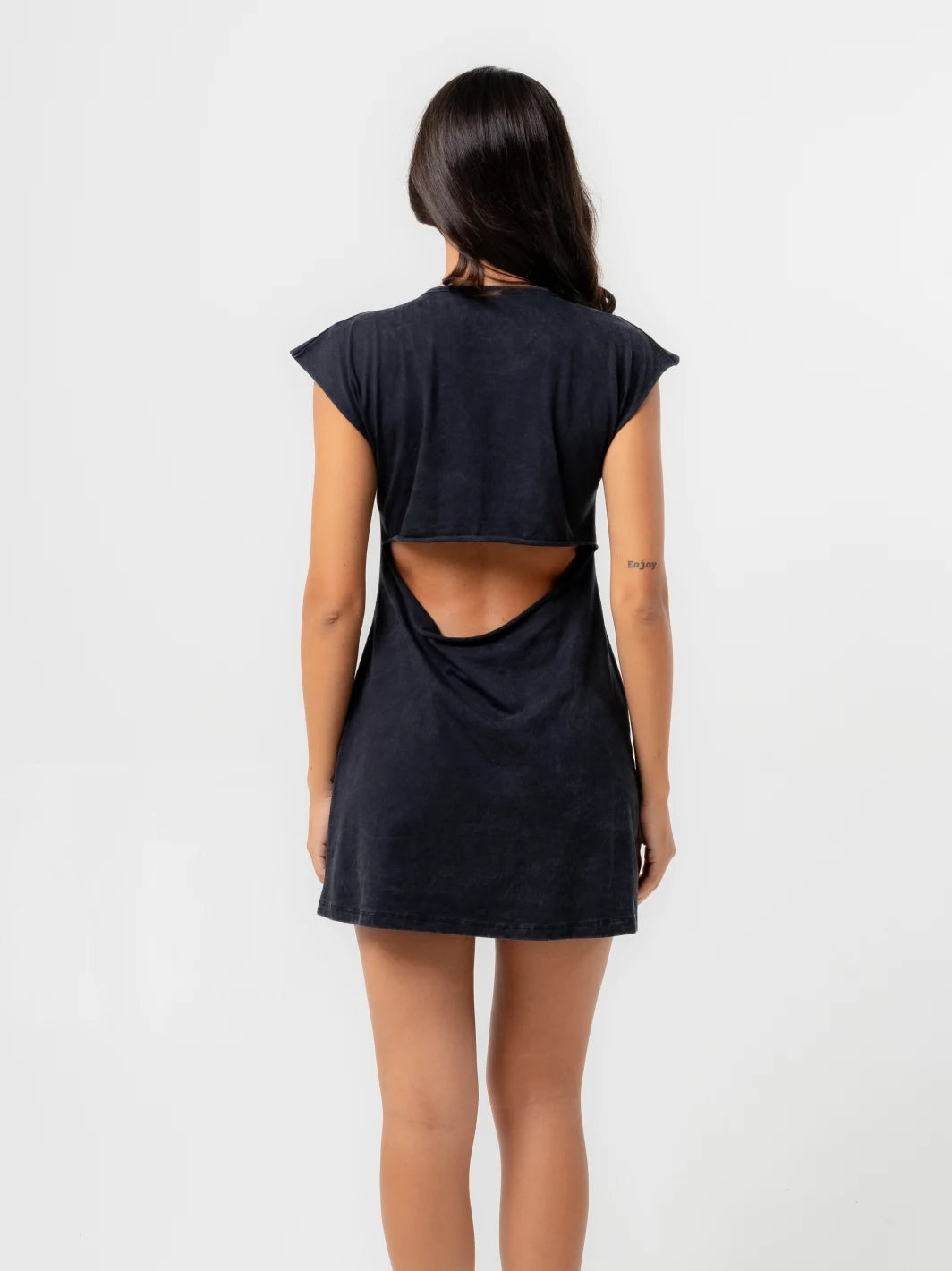 Backshore Dress Black
