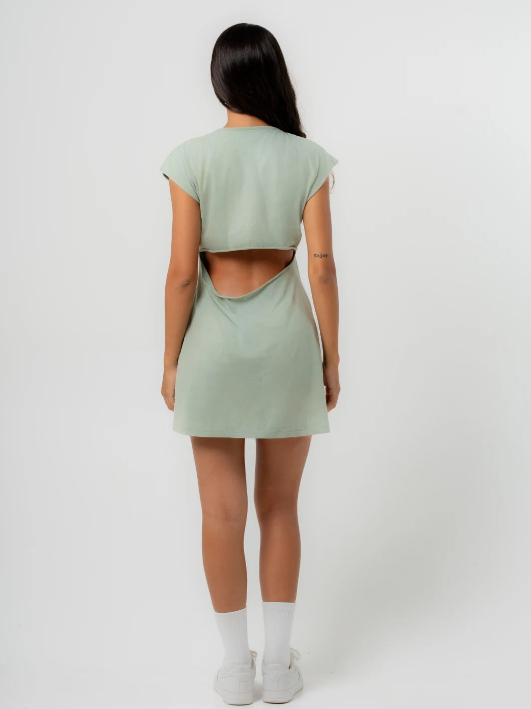 Backshore Dress Sage