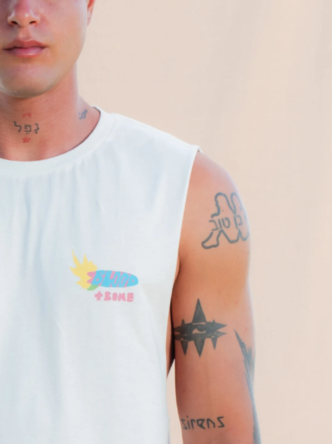 Barong Muscle White