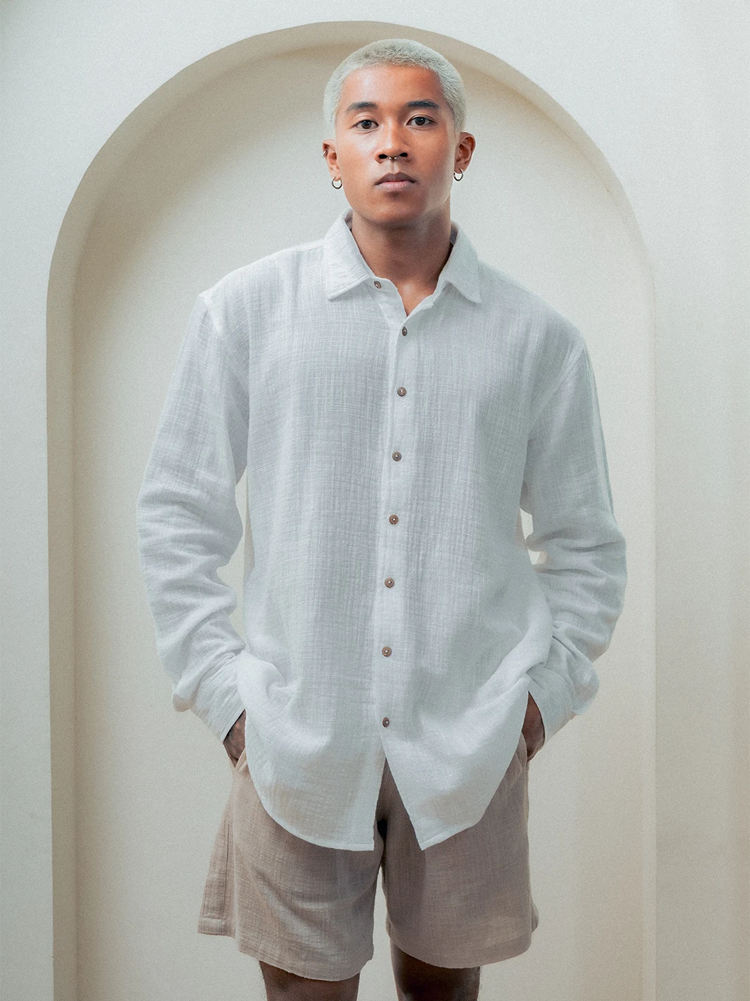 Beady Eye Shirt White