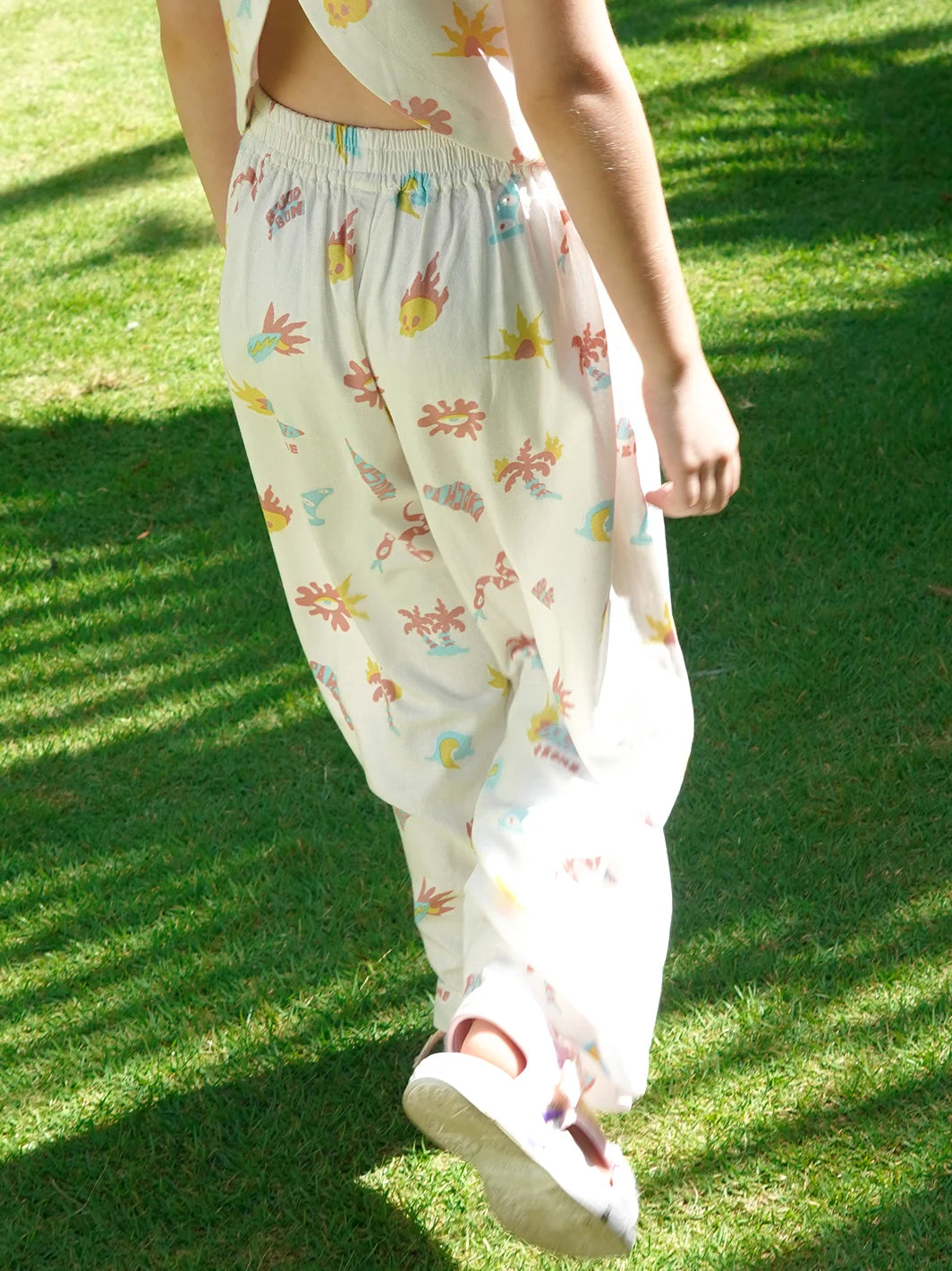 Elements Girl Pant Off White