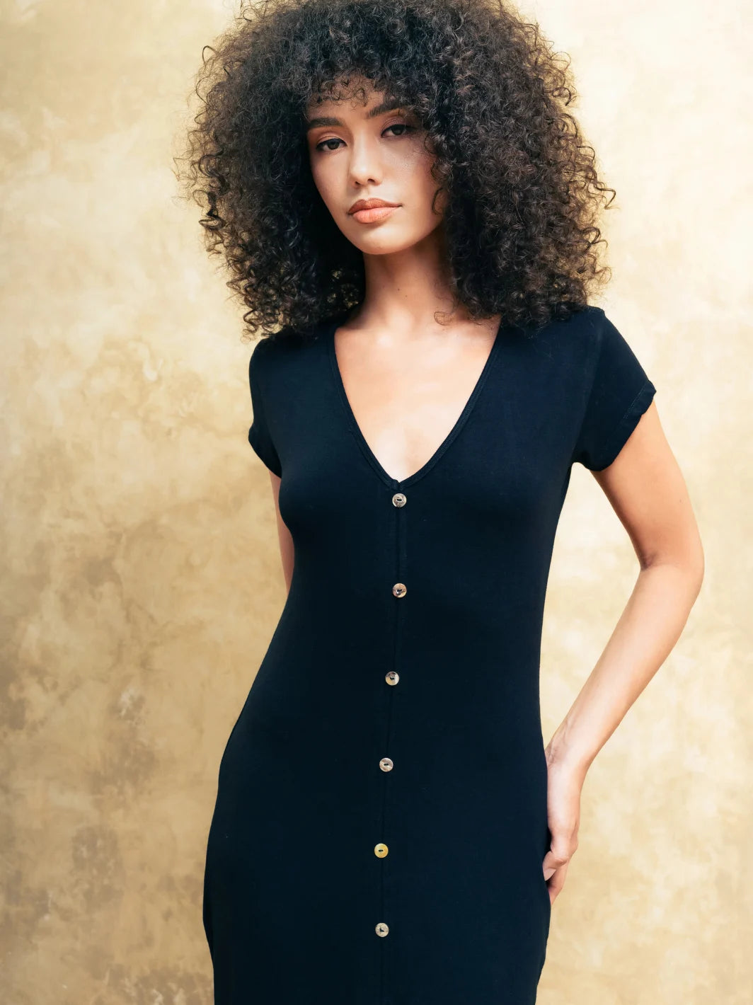 Goldenfinger Dress Black