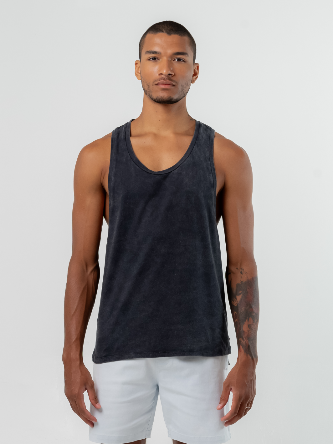 Klaxon Singlet Cloud Grey