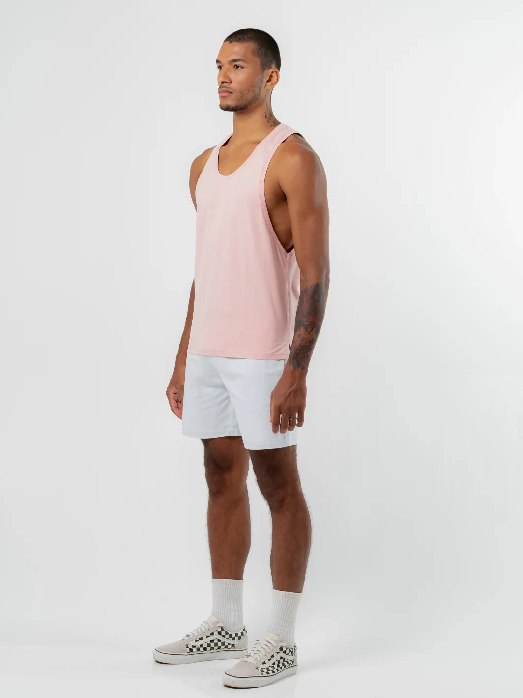 Klaxon Singlet Sherbet Peach