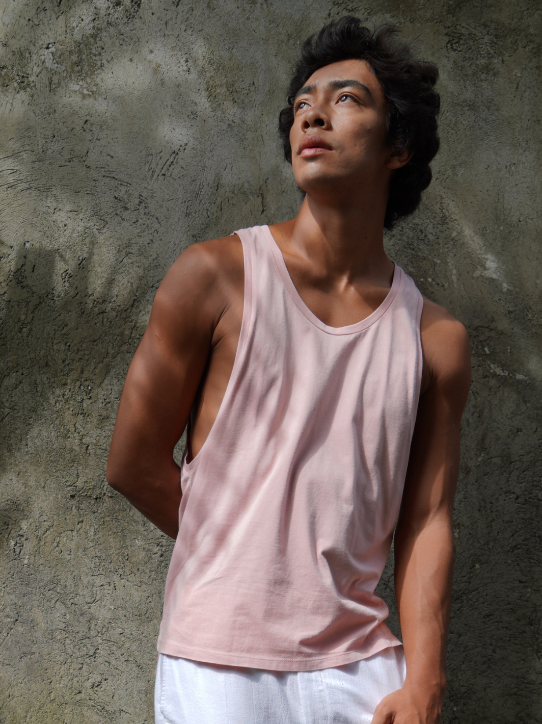 Klaxon Singlet Sherbet Peach