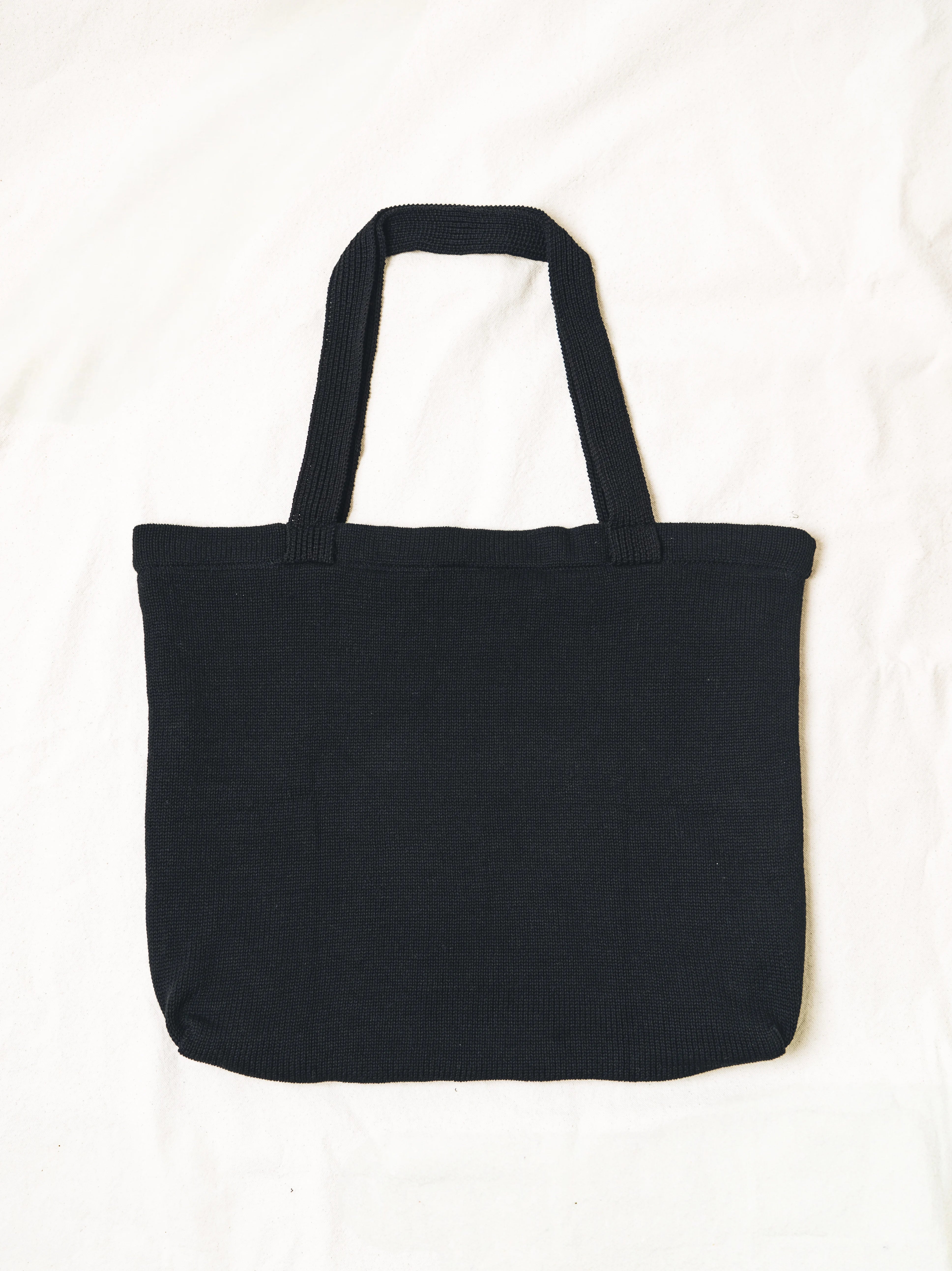 Knit Tote Black