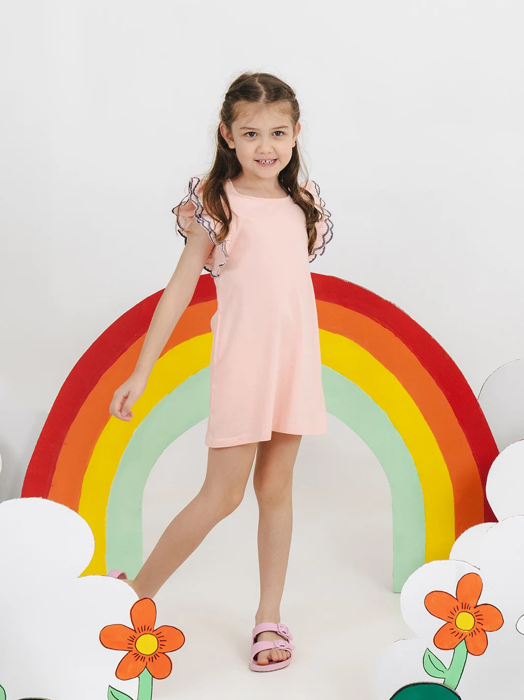 Komodo Dress Peach