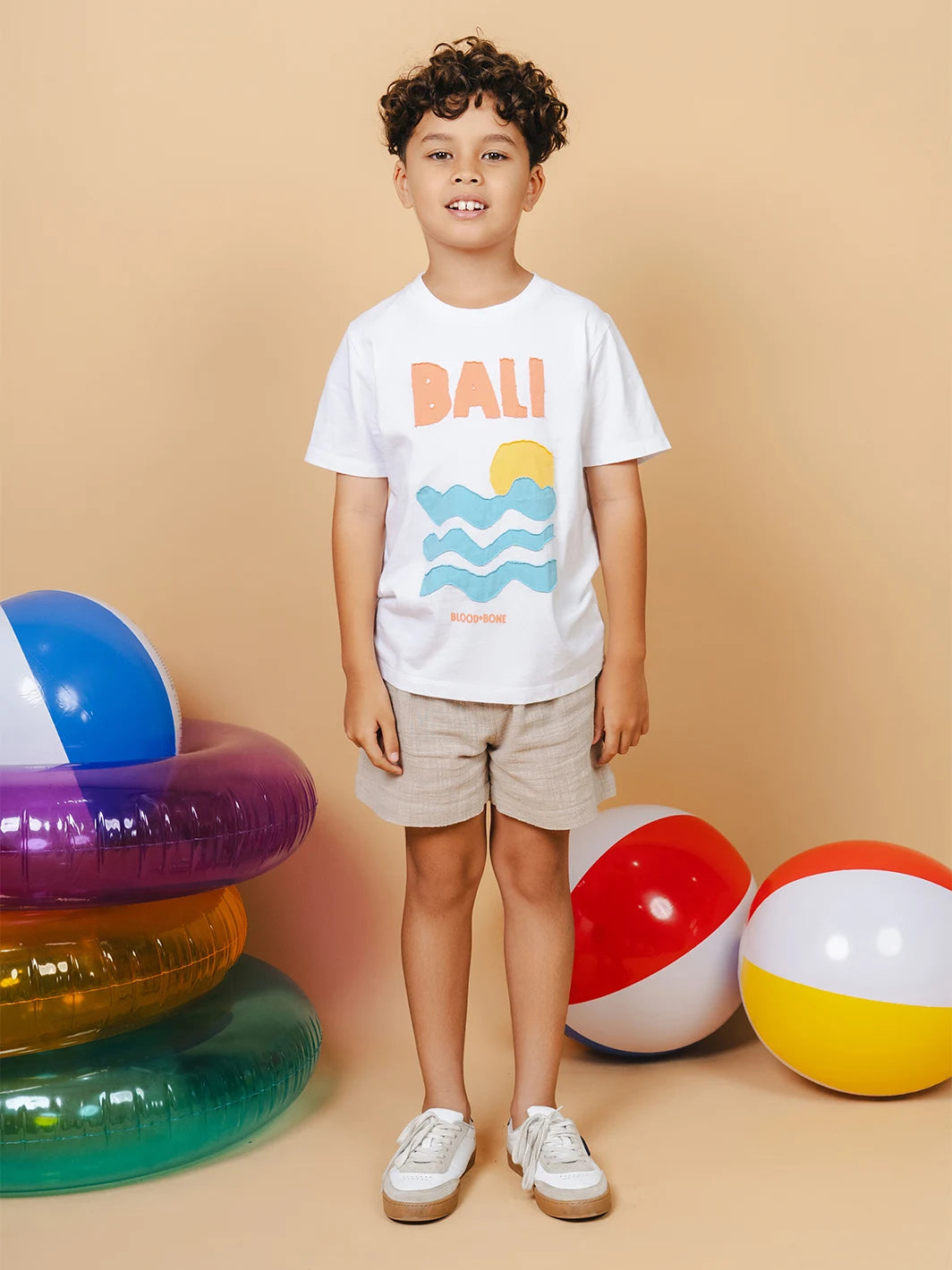 Little BB Tee Off White