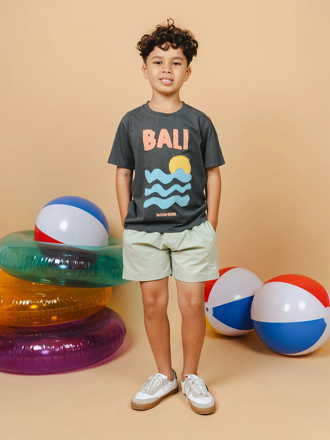 Little BB Tee Charcoal