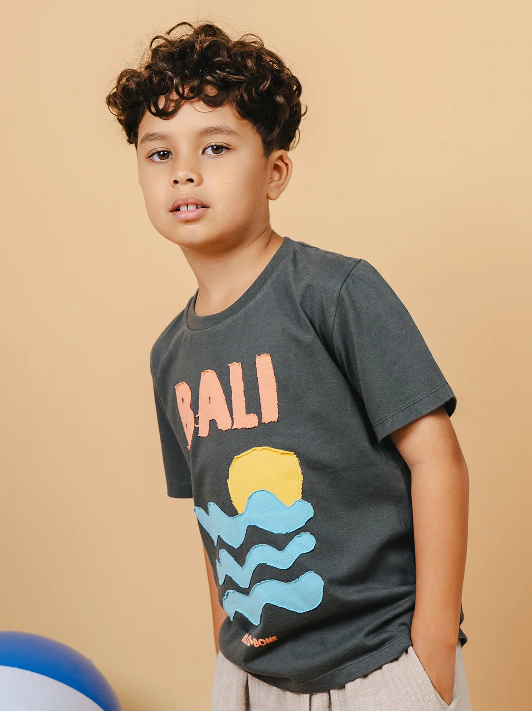 Little BB Tee Charcoal