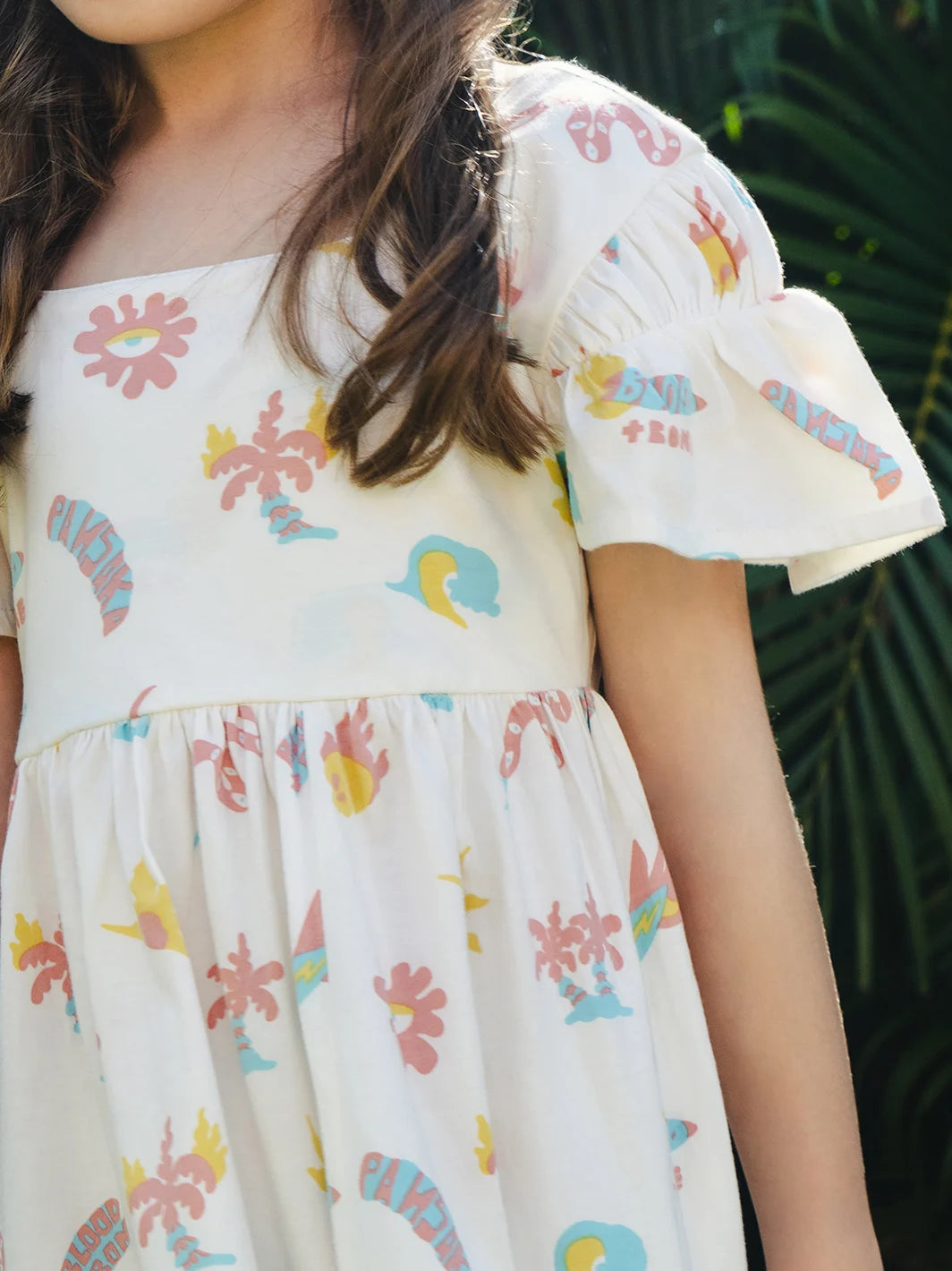 Little Elements Dress Off White