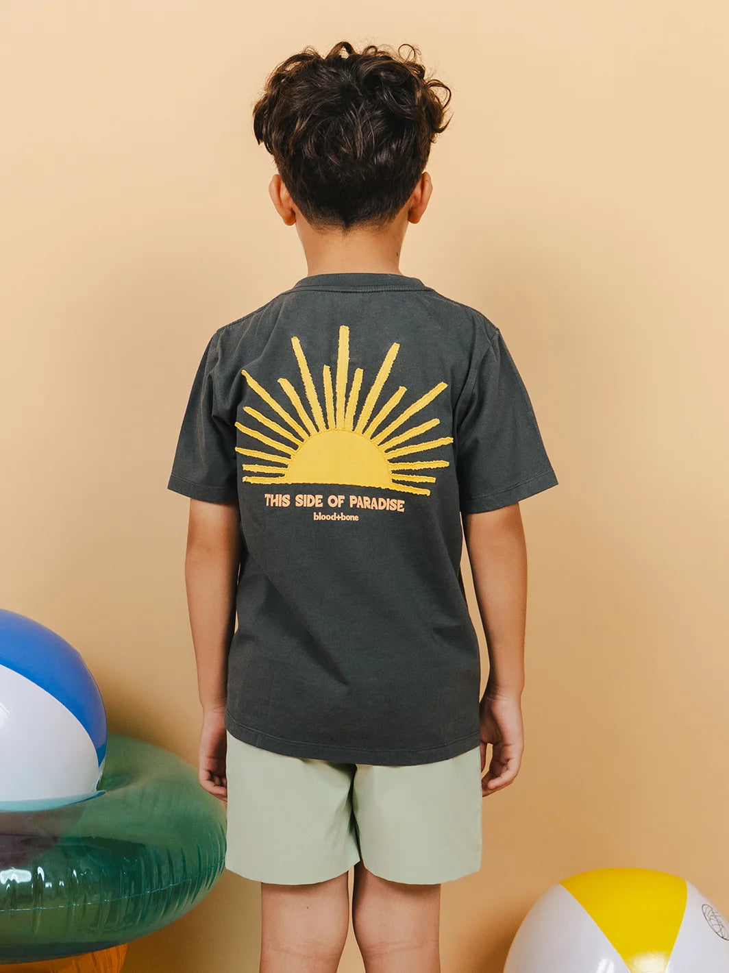 Little Sinner Tee Charcoal