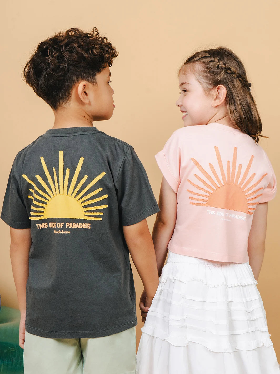 Little Sunrise Tee Pink