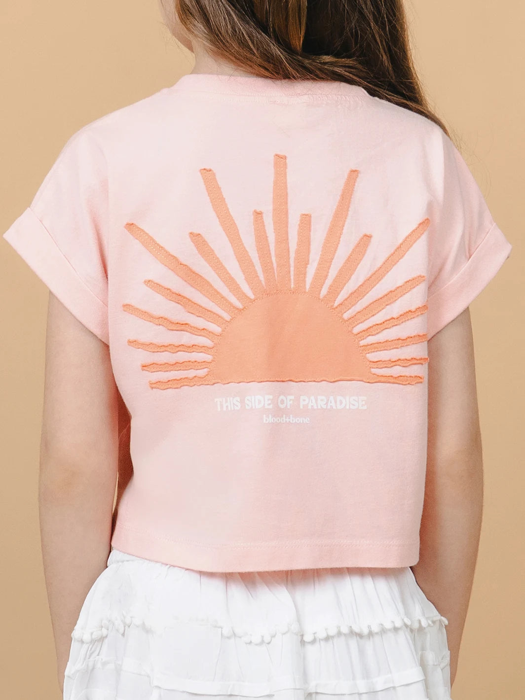 Little Sunrise Tee Pink