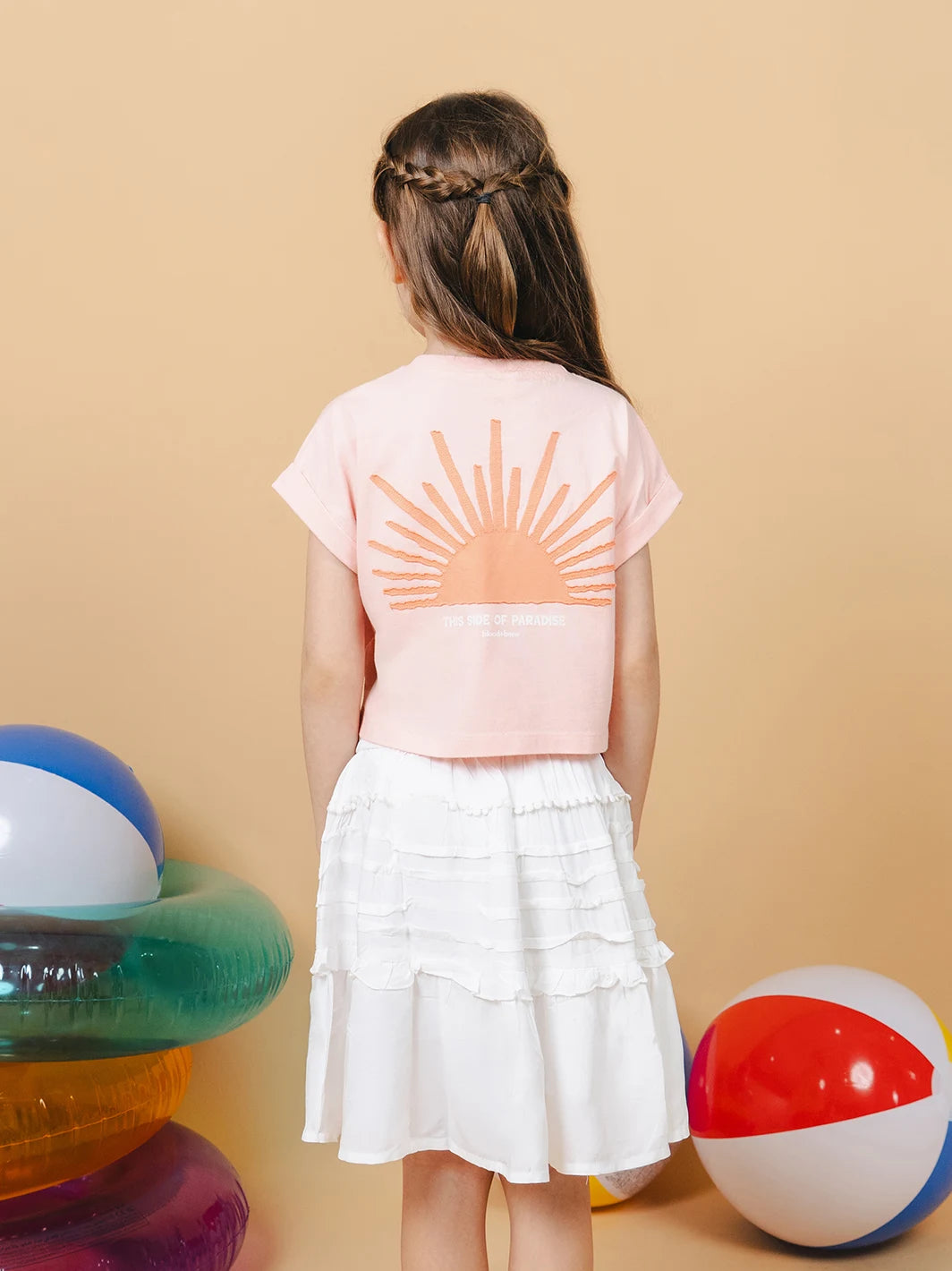 Little Sunrise Tee Pink