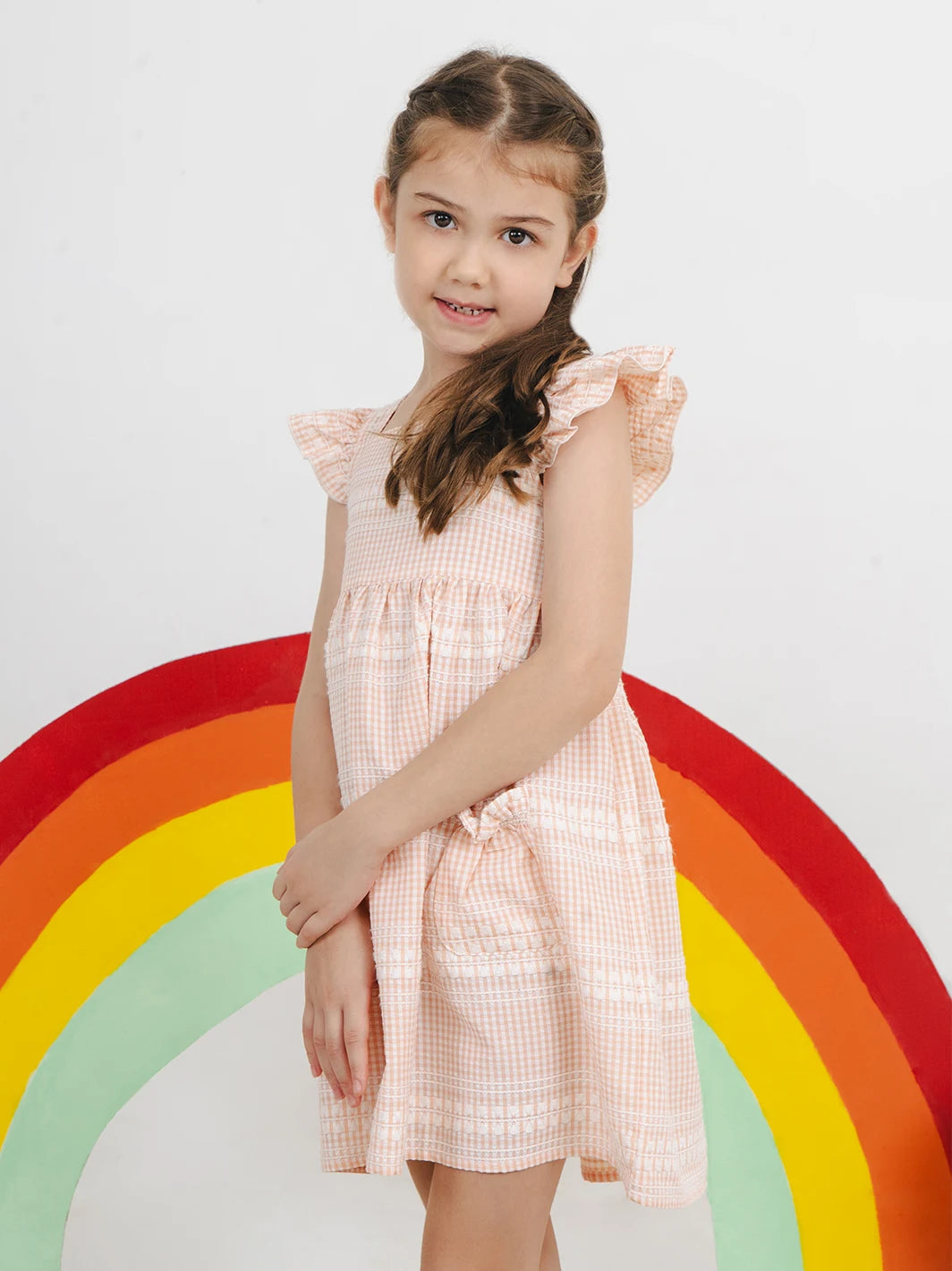 Love Bug Dress Peach