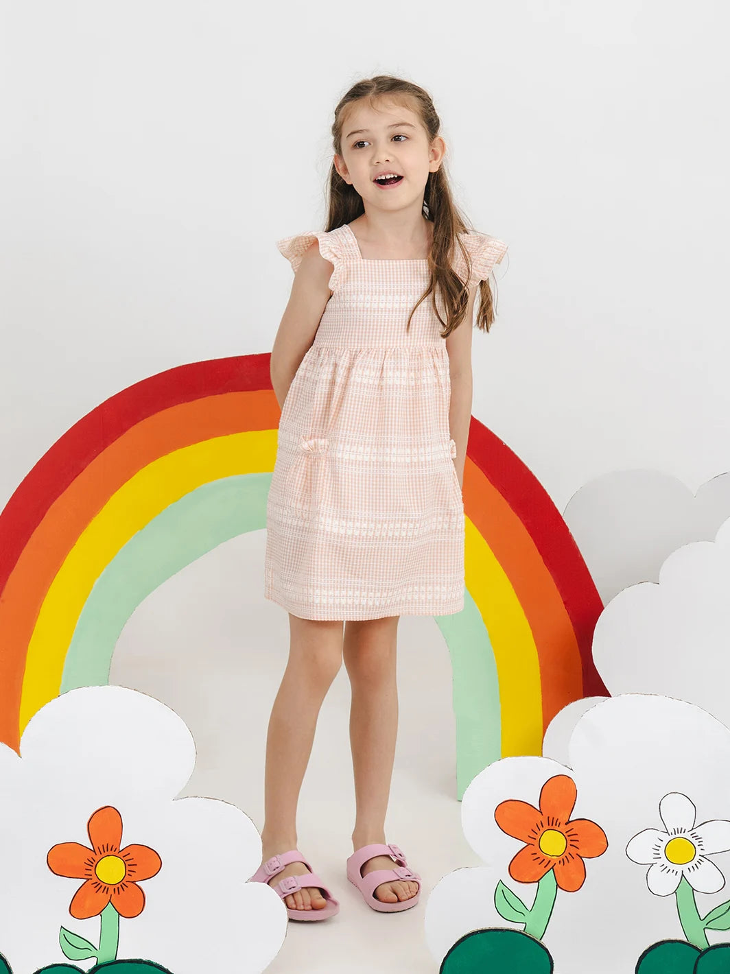 Love Bug Dress Peach