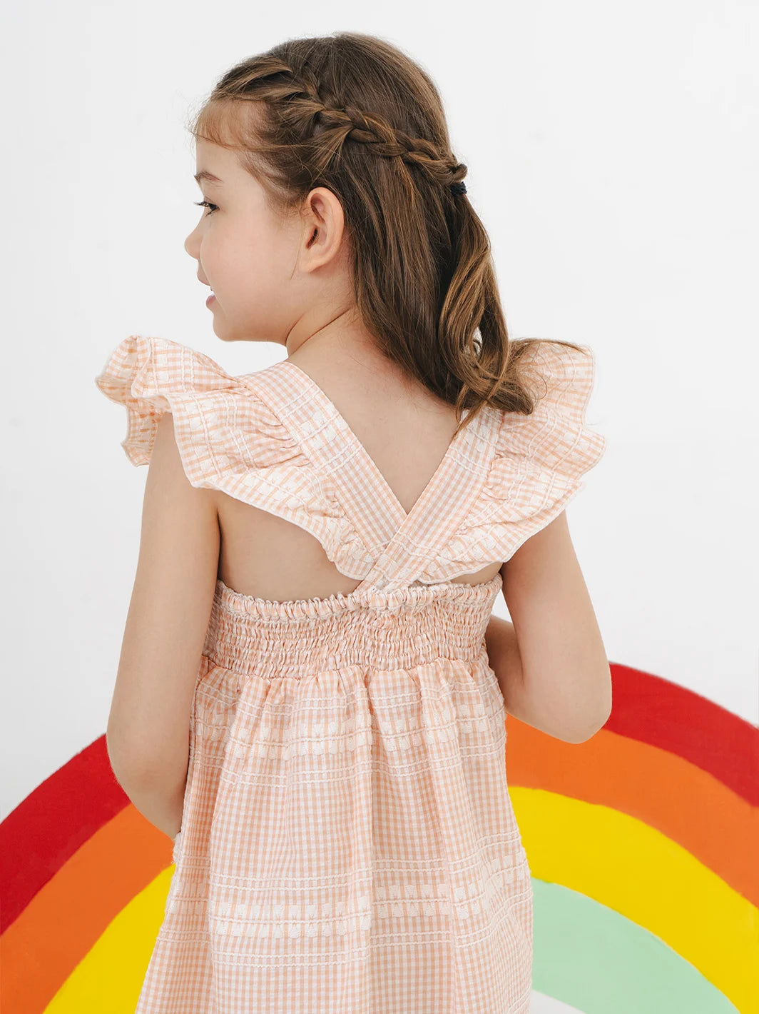 Love Bug Dress Peach