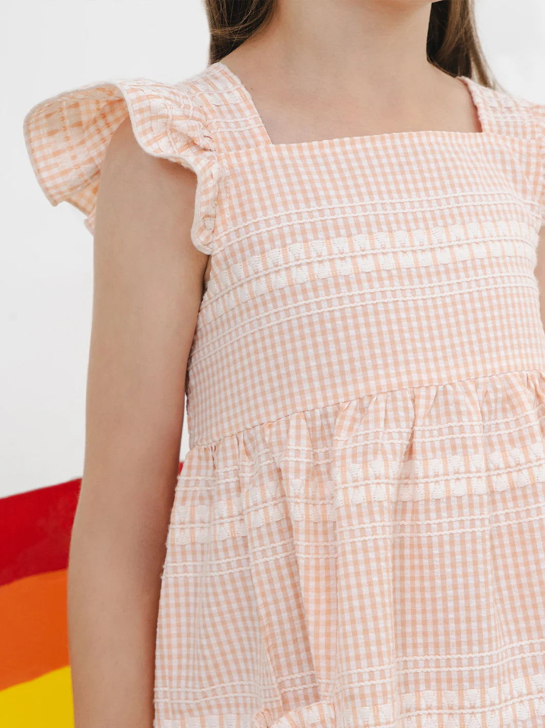 Love Bug Dress Peach