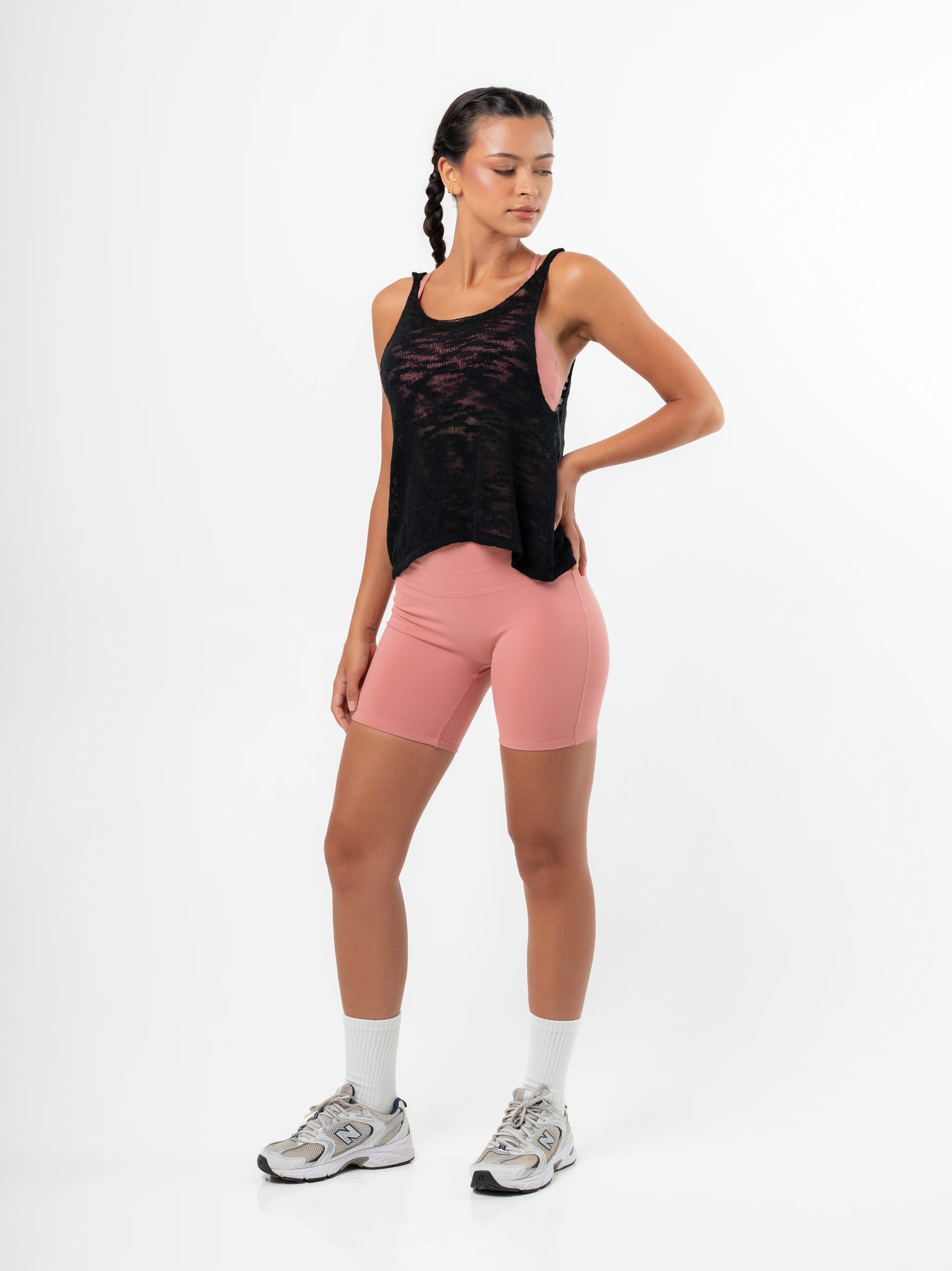 Love Burns Top Black