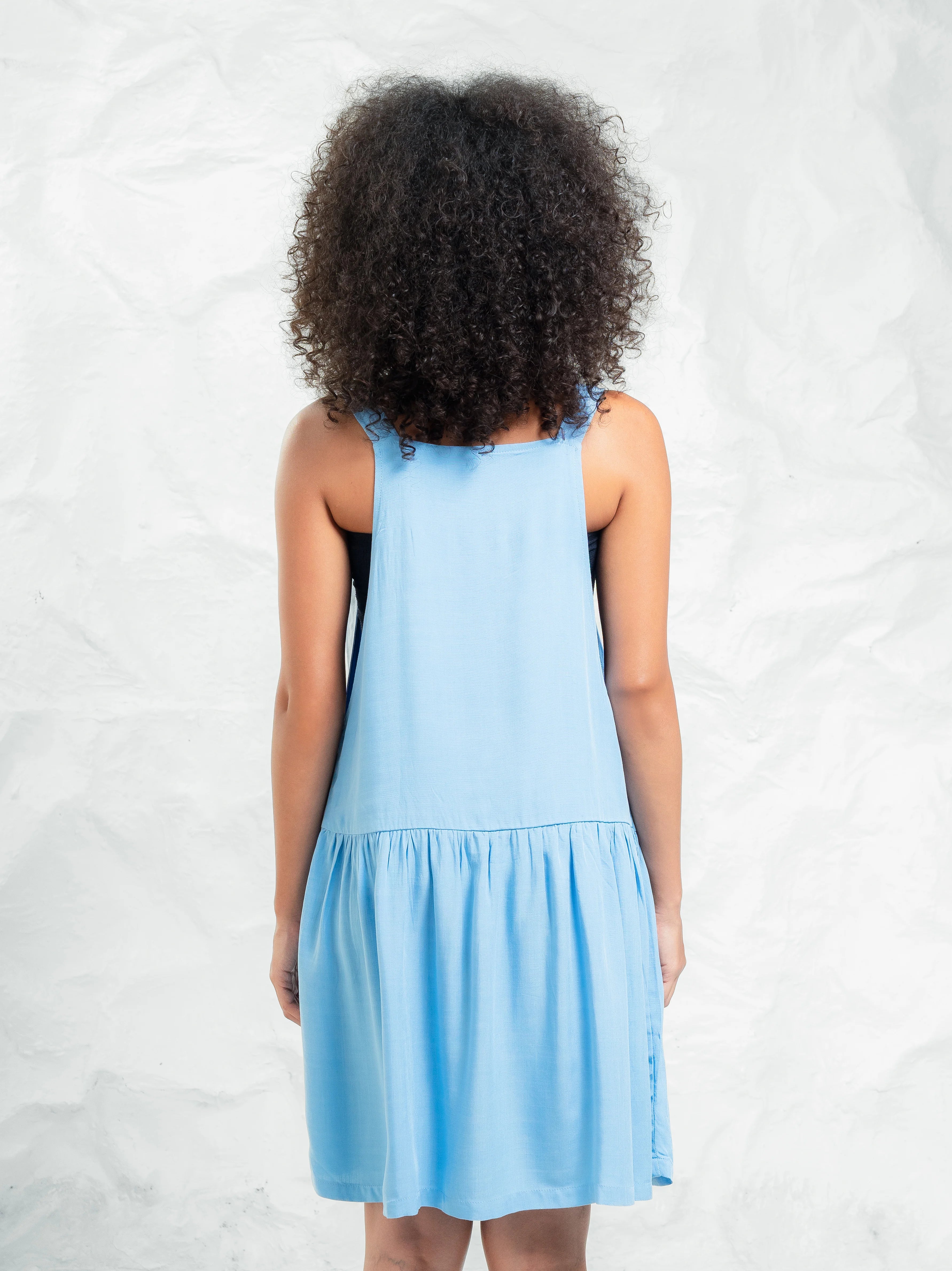 Morning Glory Dress Cornflower Blue