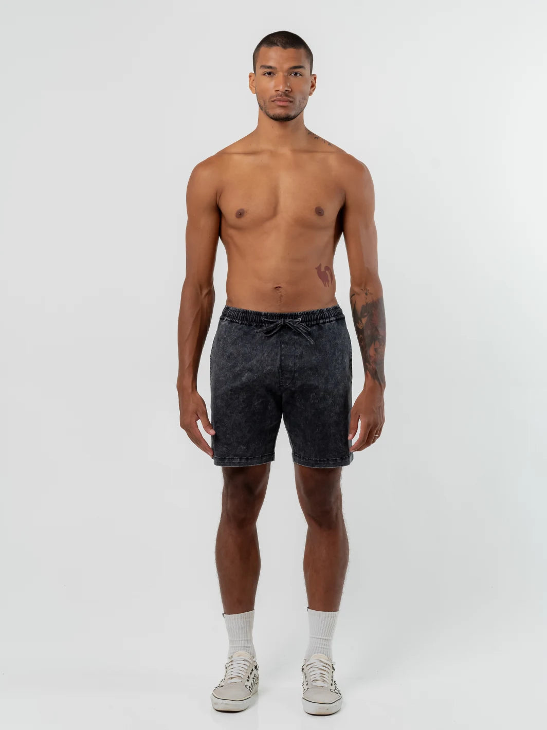 New Wave Short Washed Black