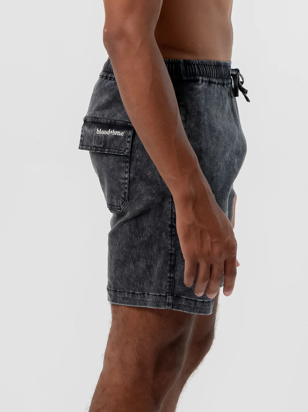 New Wave Short Washed Black