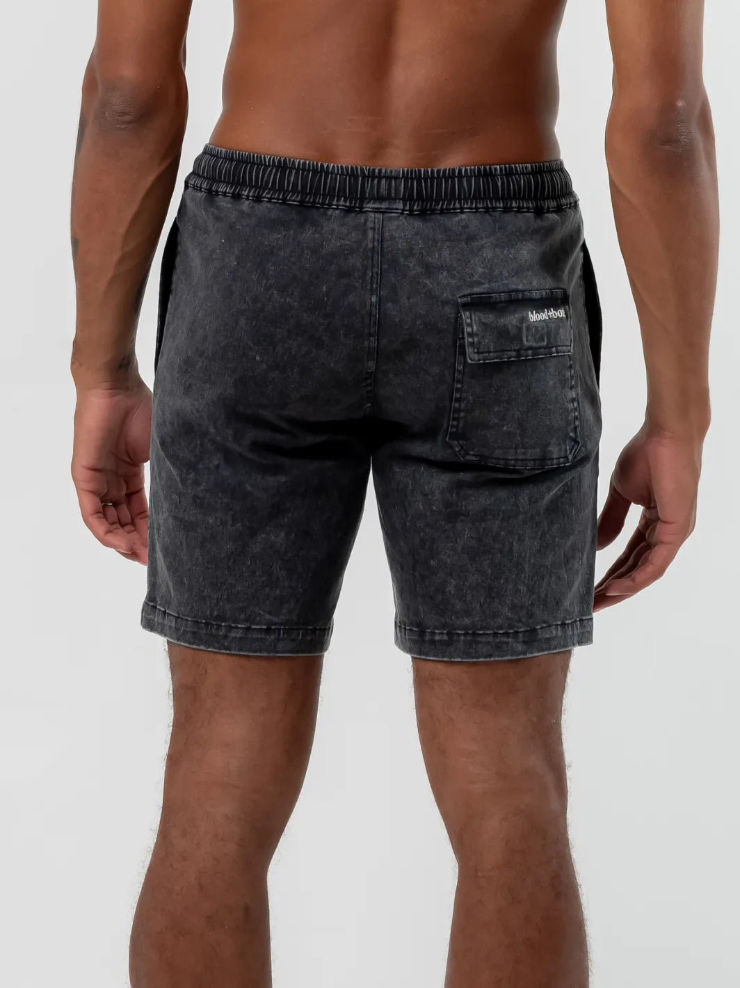 New Wave Short Washed Black
