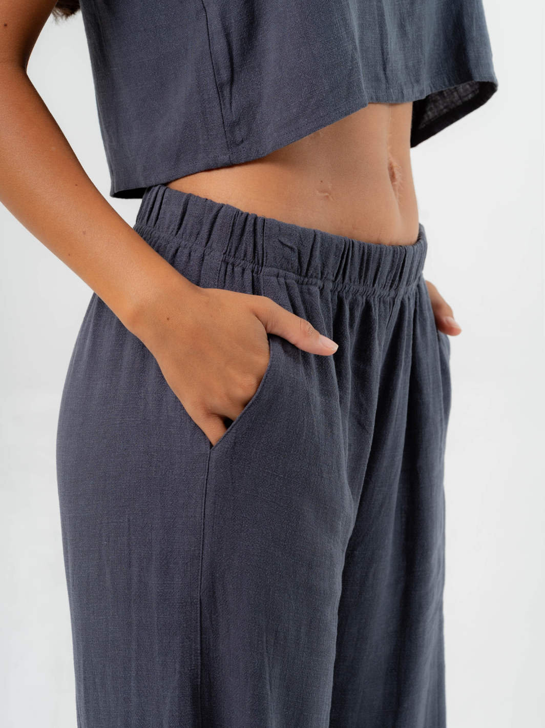 Praya Pant Charcoal Grey