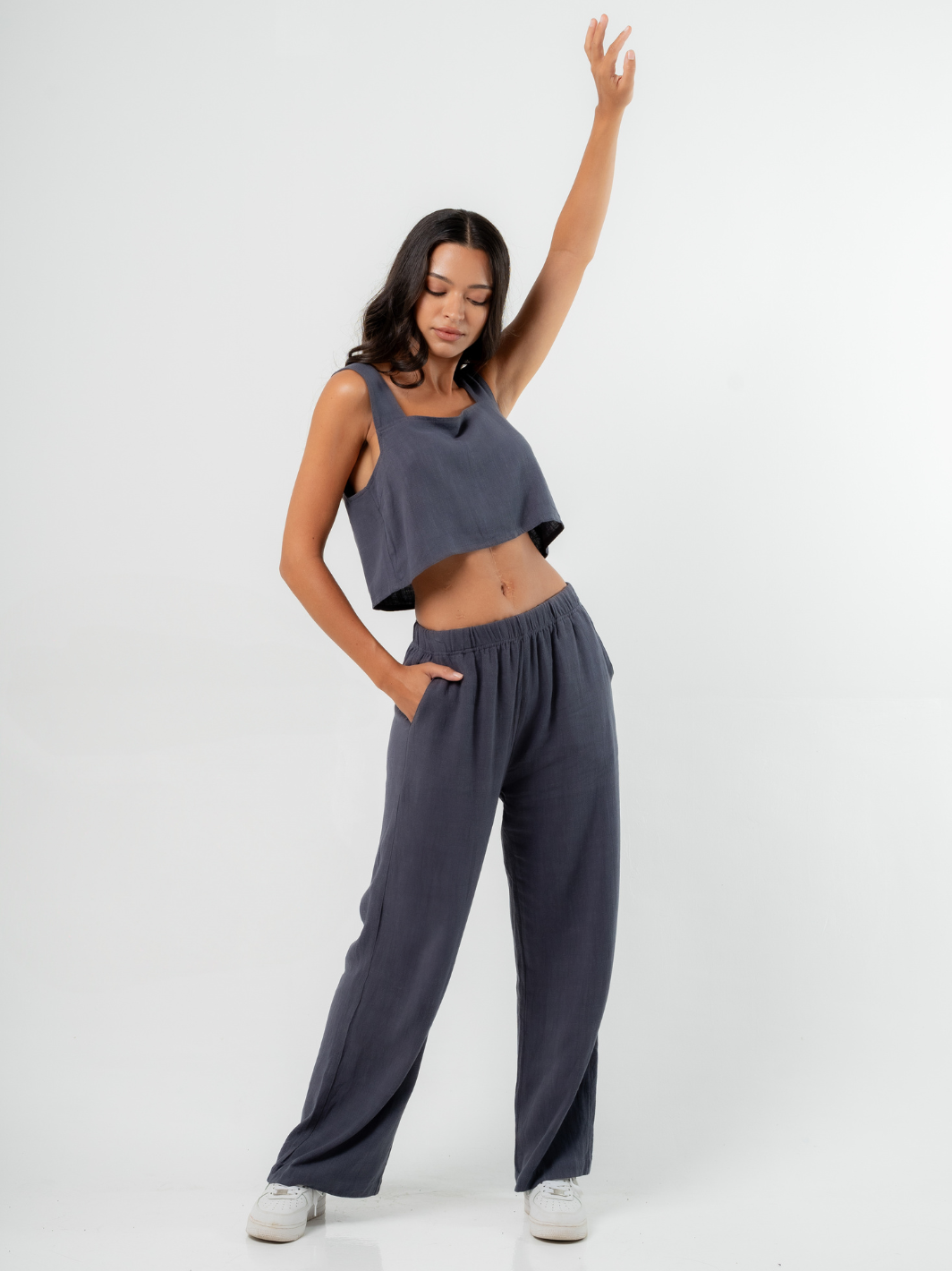 Praya Pant Charcoal Grey