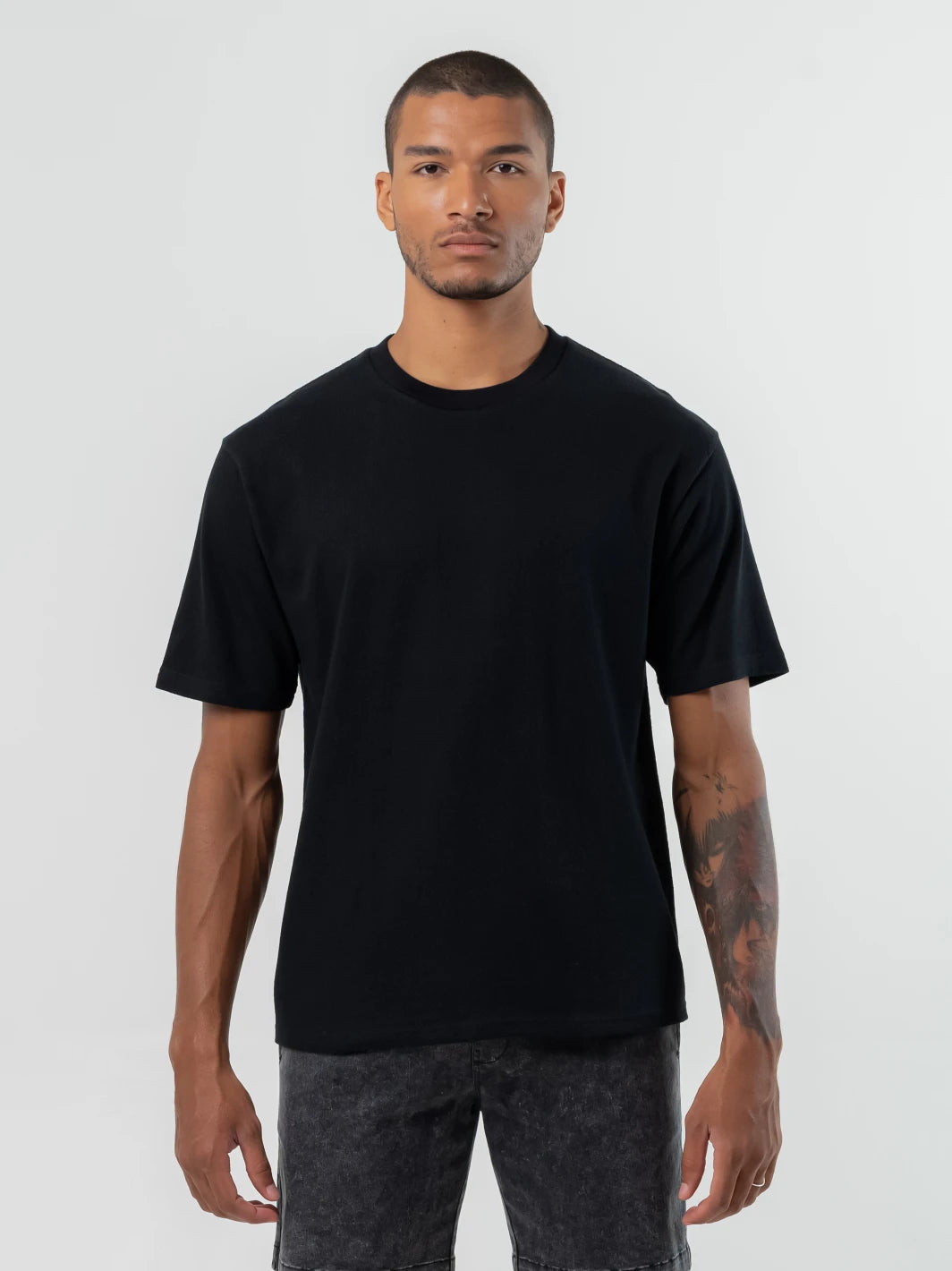 Ripcord Tee Black