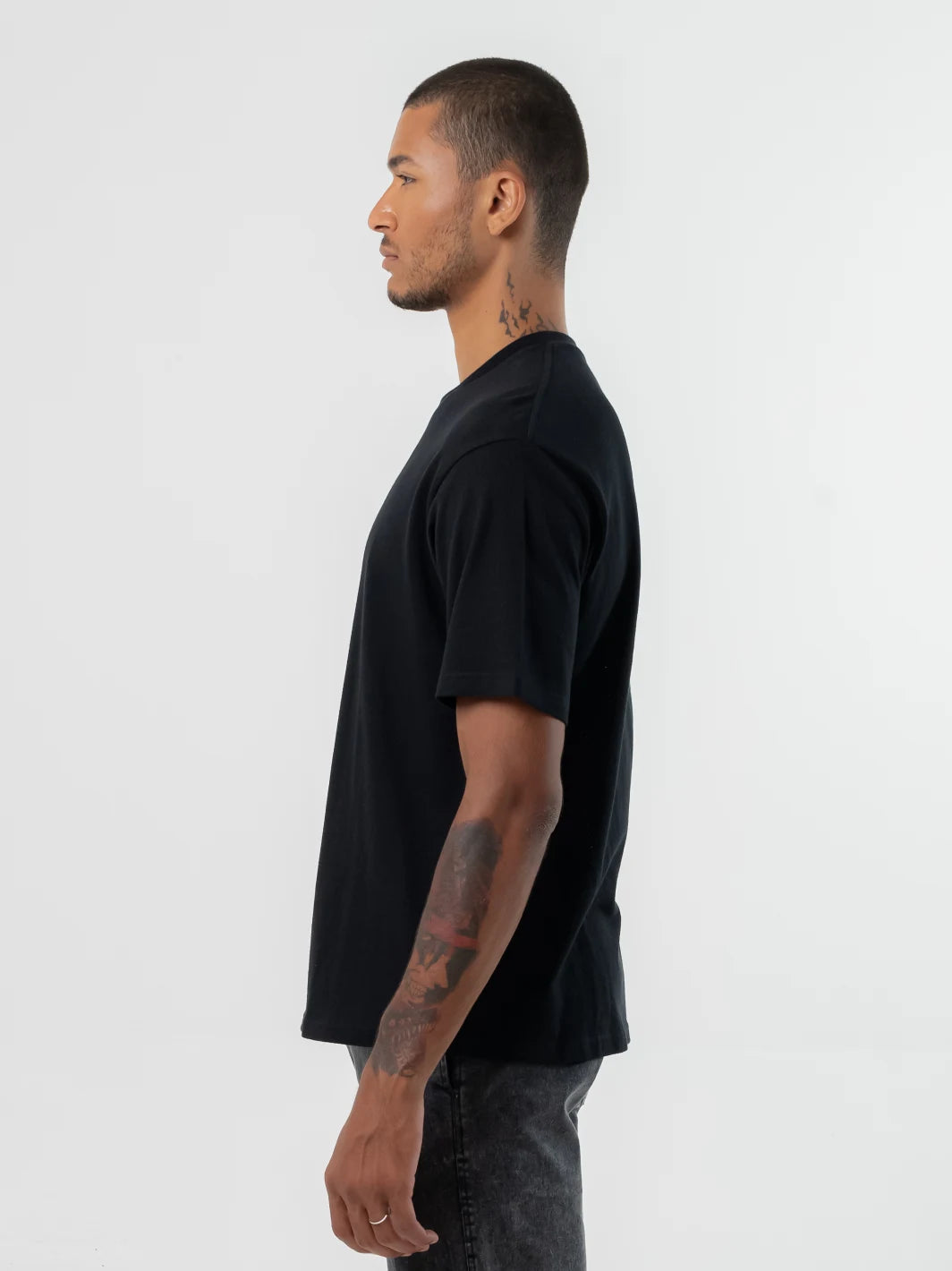 Ripcord Tee Black
