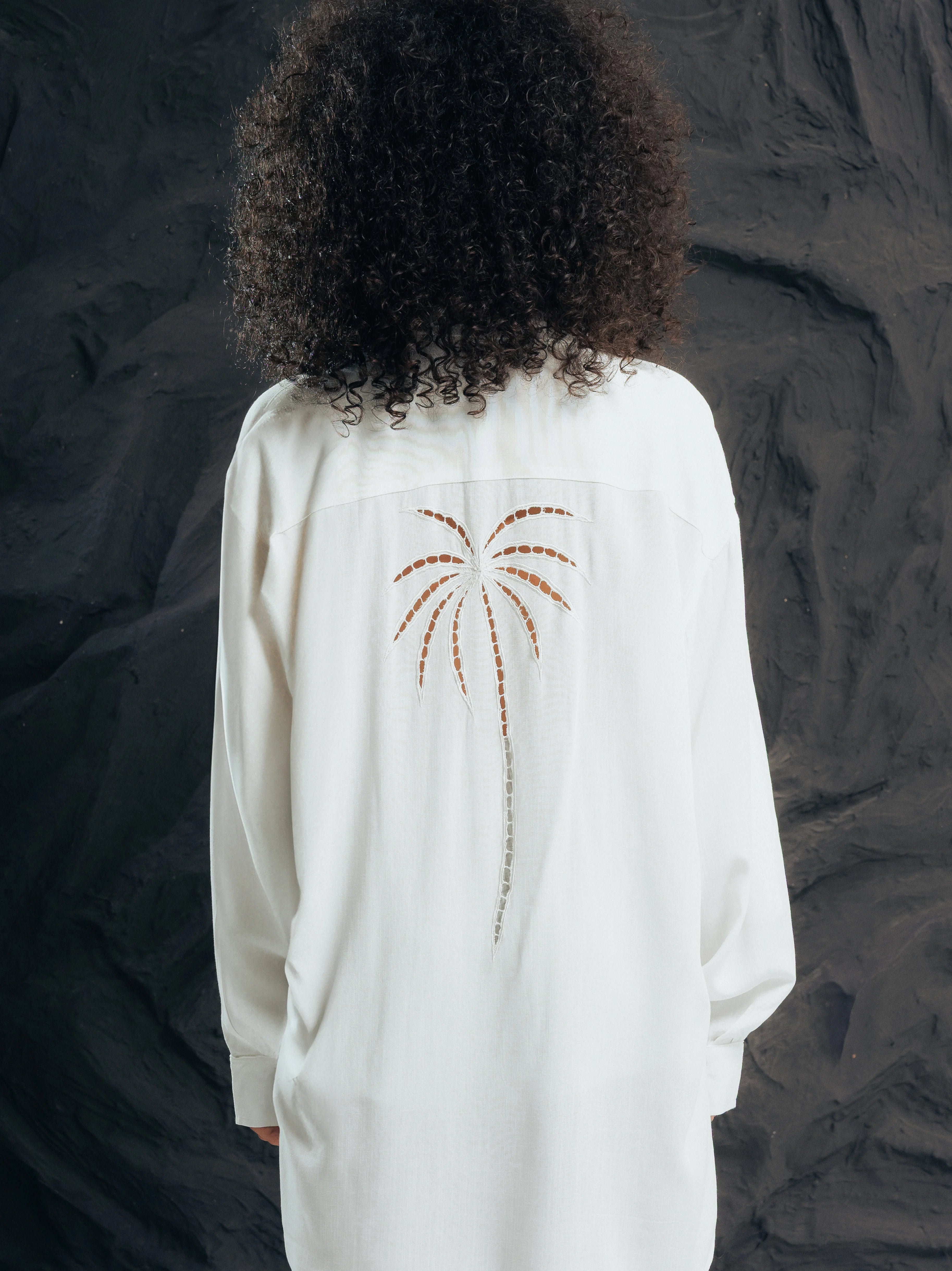 Riverboat Dress Off White
