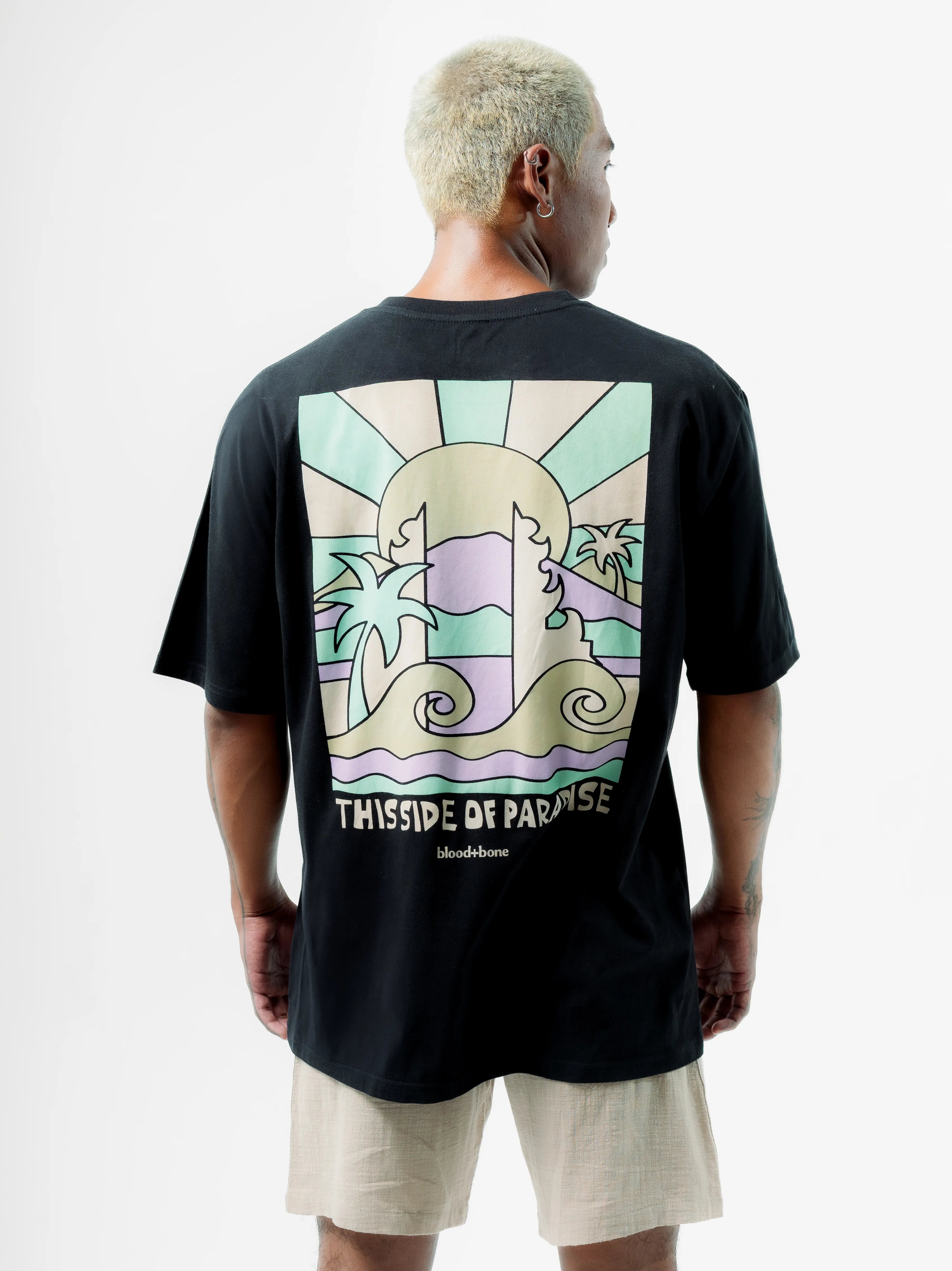 Road Trippin Tee Black