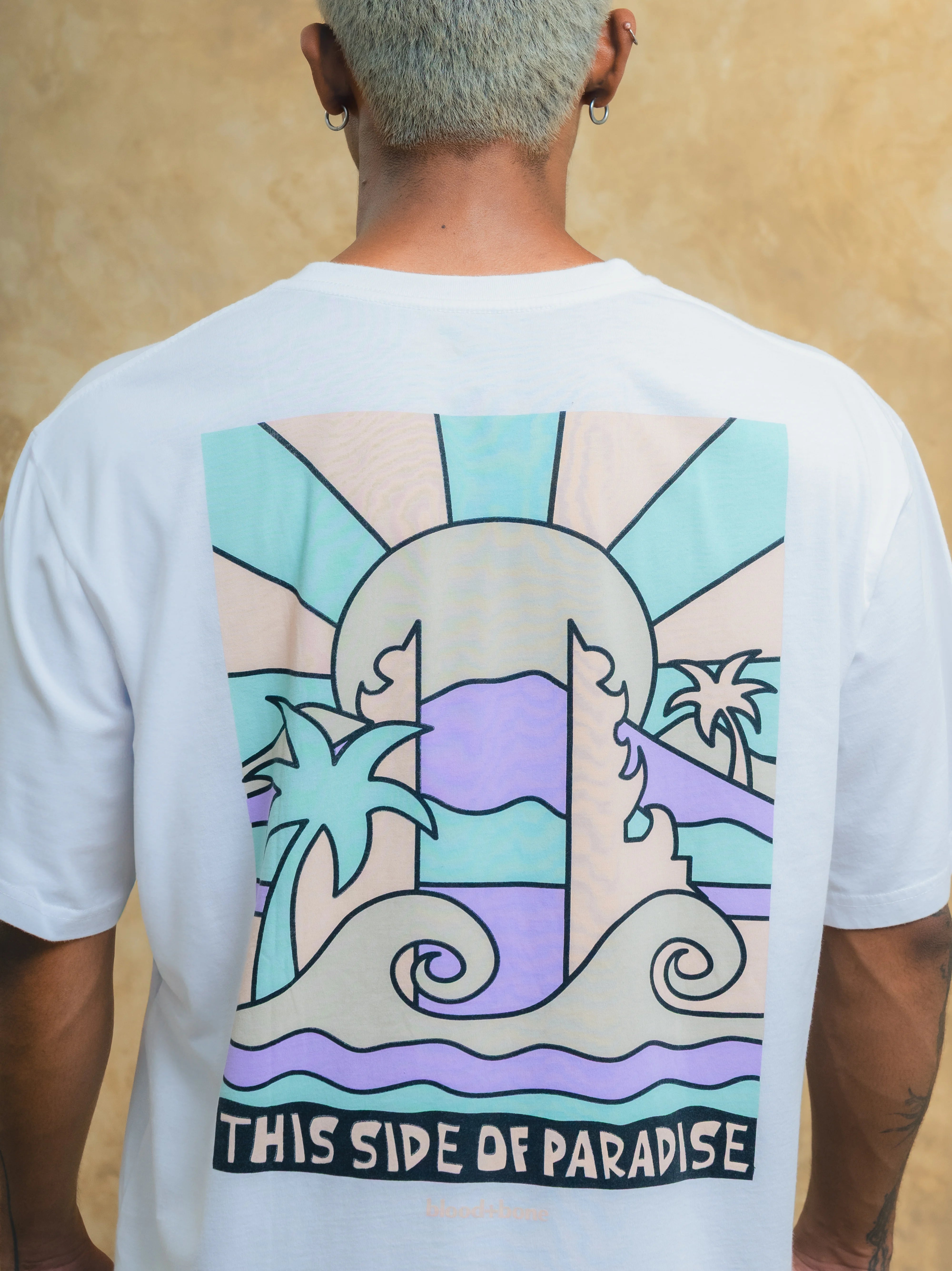 Road Trippin Tee White