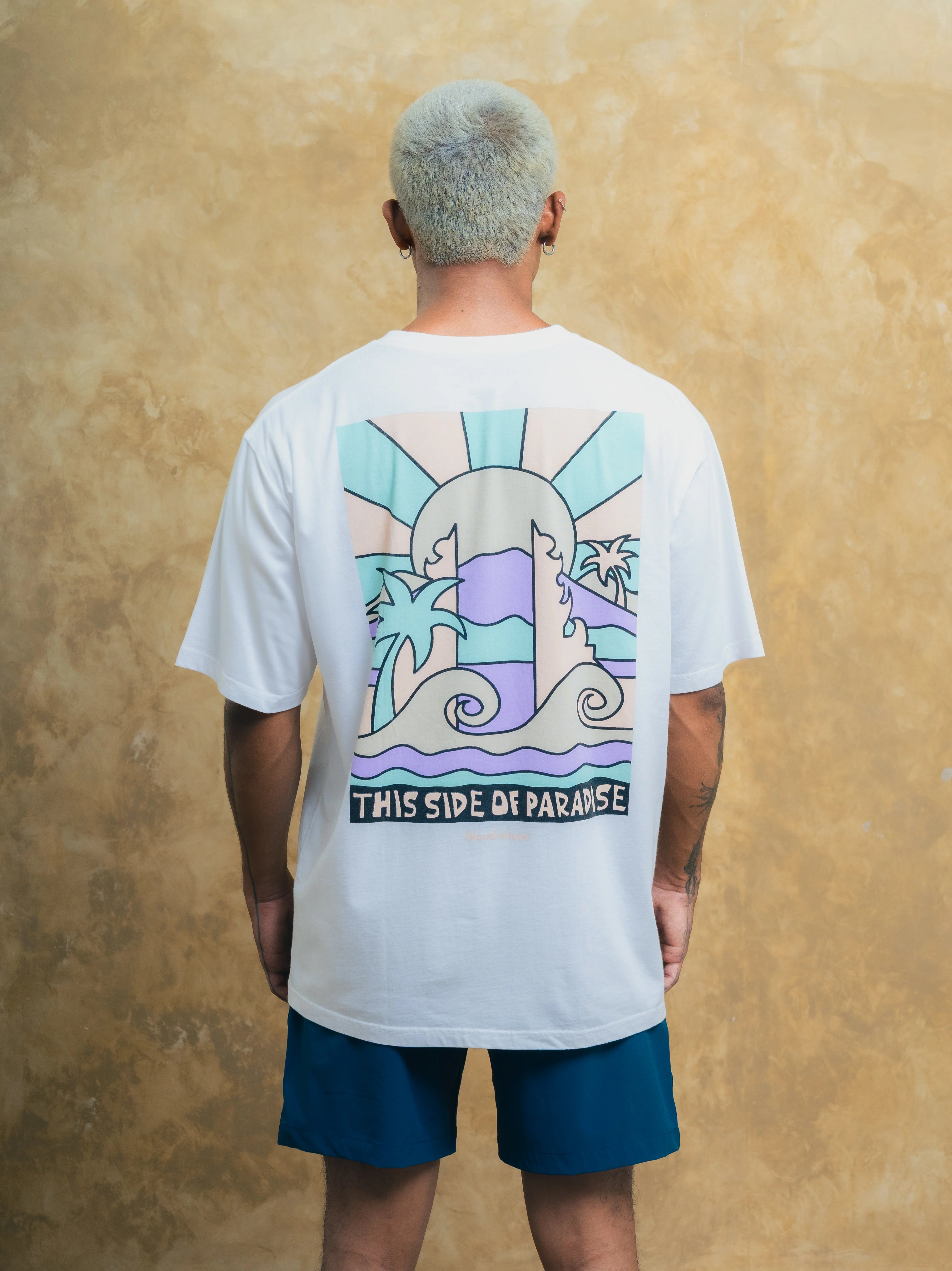 Road Trippin Tee White