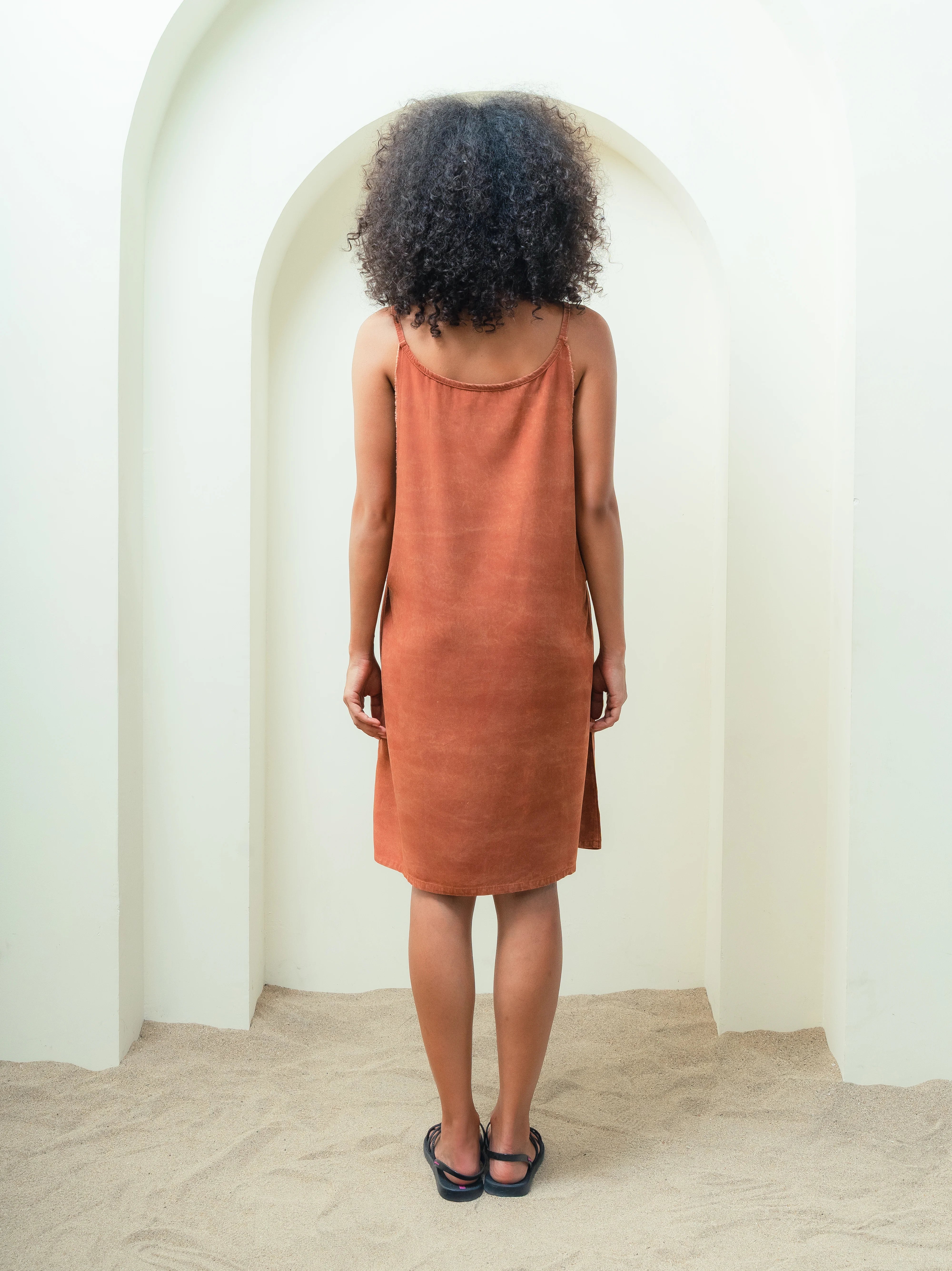 Sandpiper Dress Brown