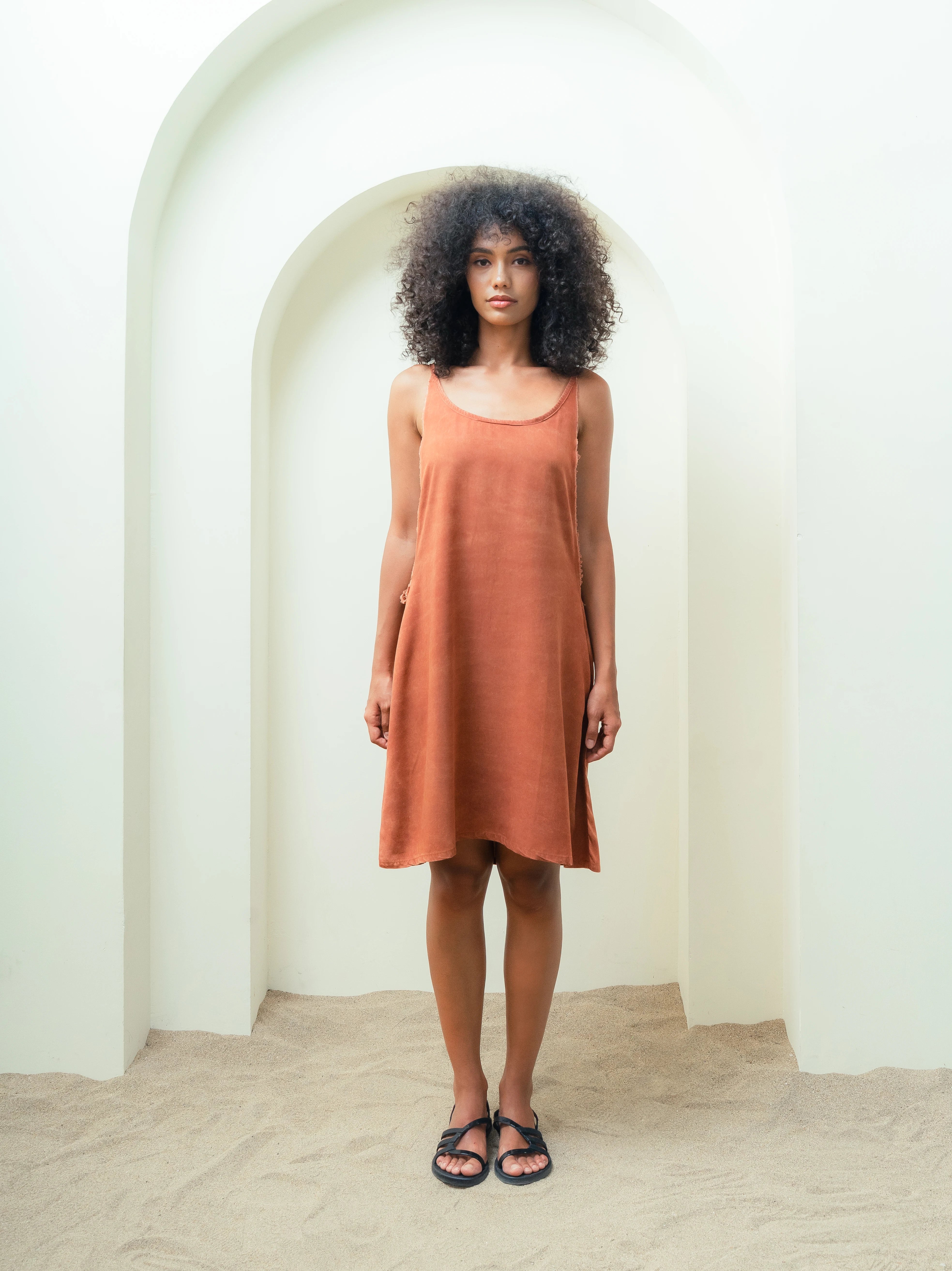 Sandpiper Dress Brown
