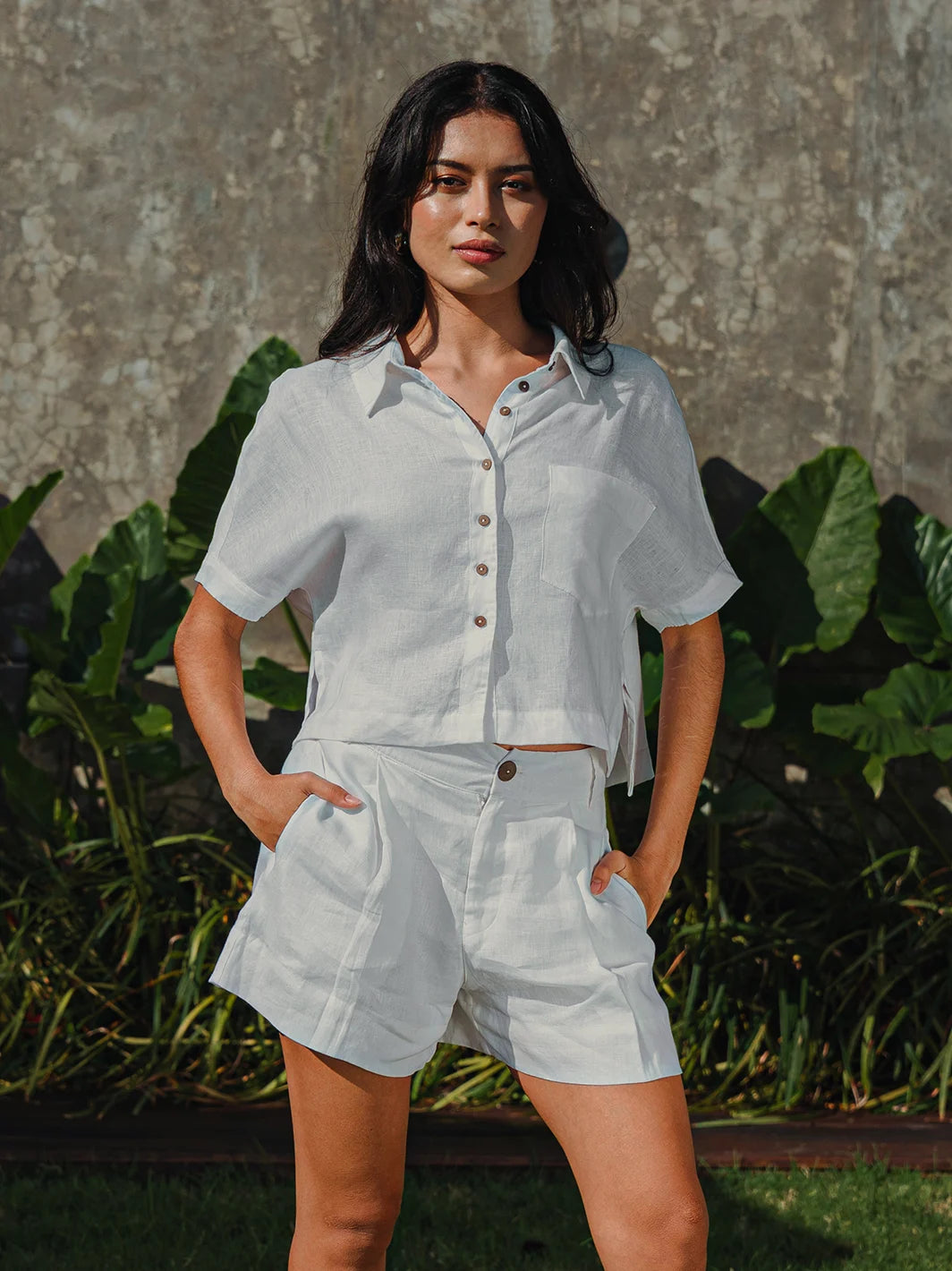 Santiago Shirt White