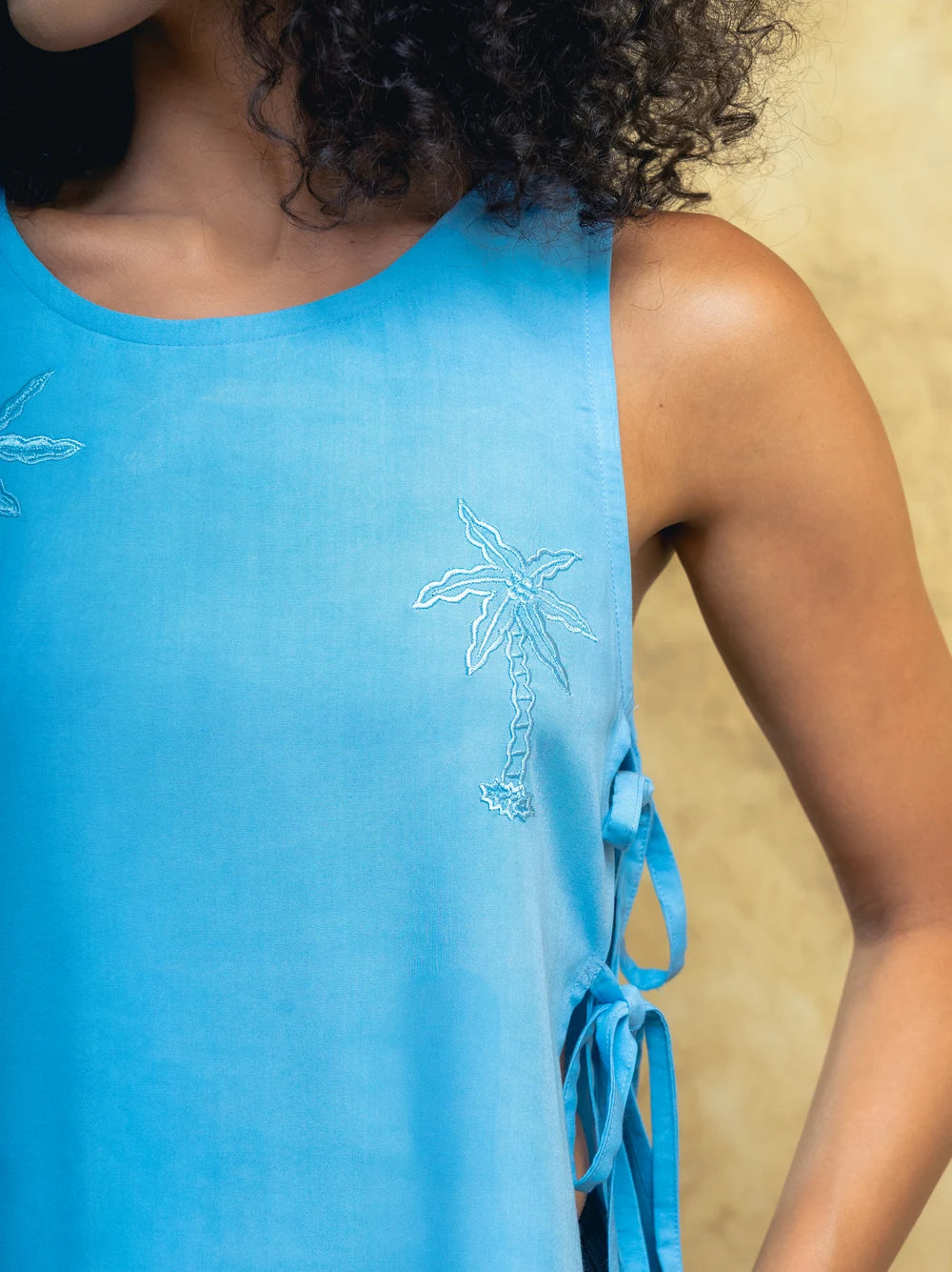 Shadows Top Cornflower Blue