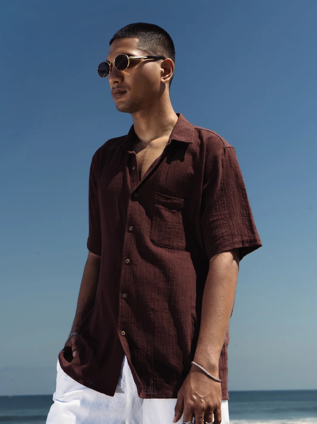 Shaman Shirt Coffee