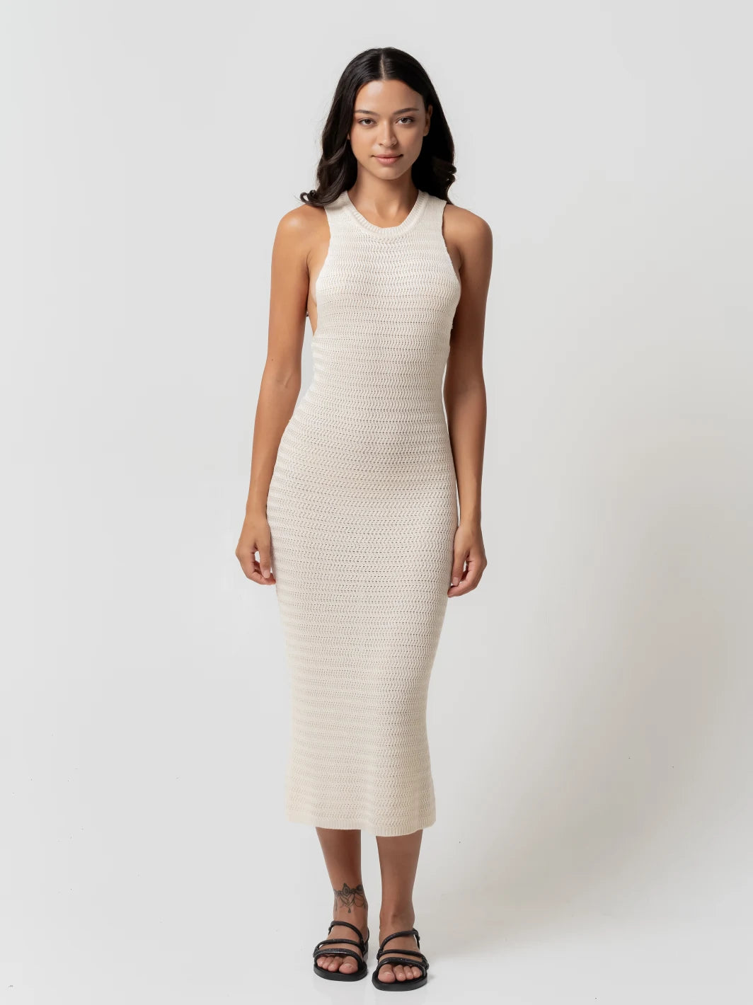 Shorebird Dress Nude