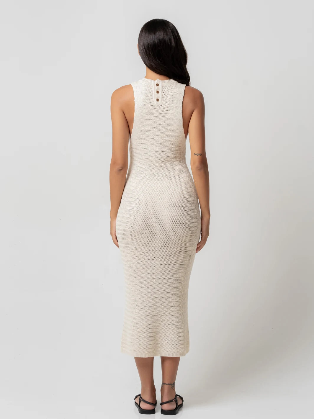 Shorebird Dress Nude
