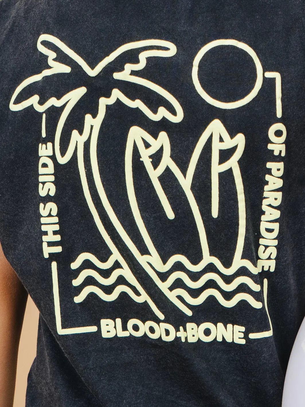 Surf’s Up Muscle Black