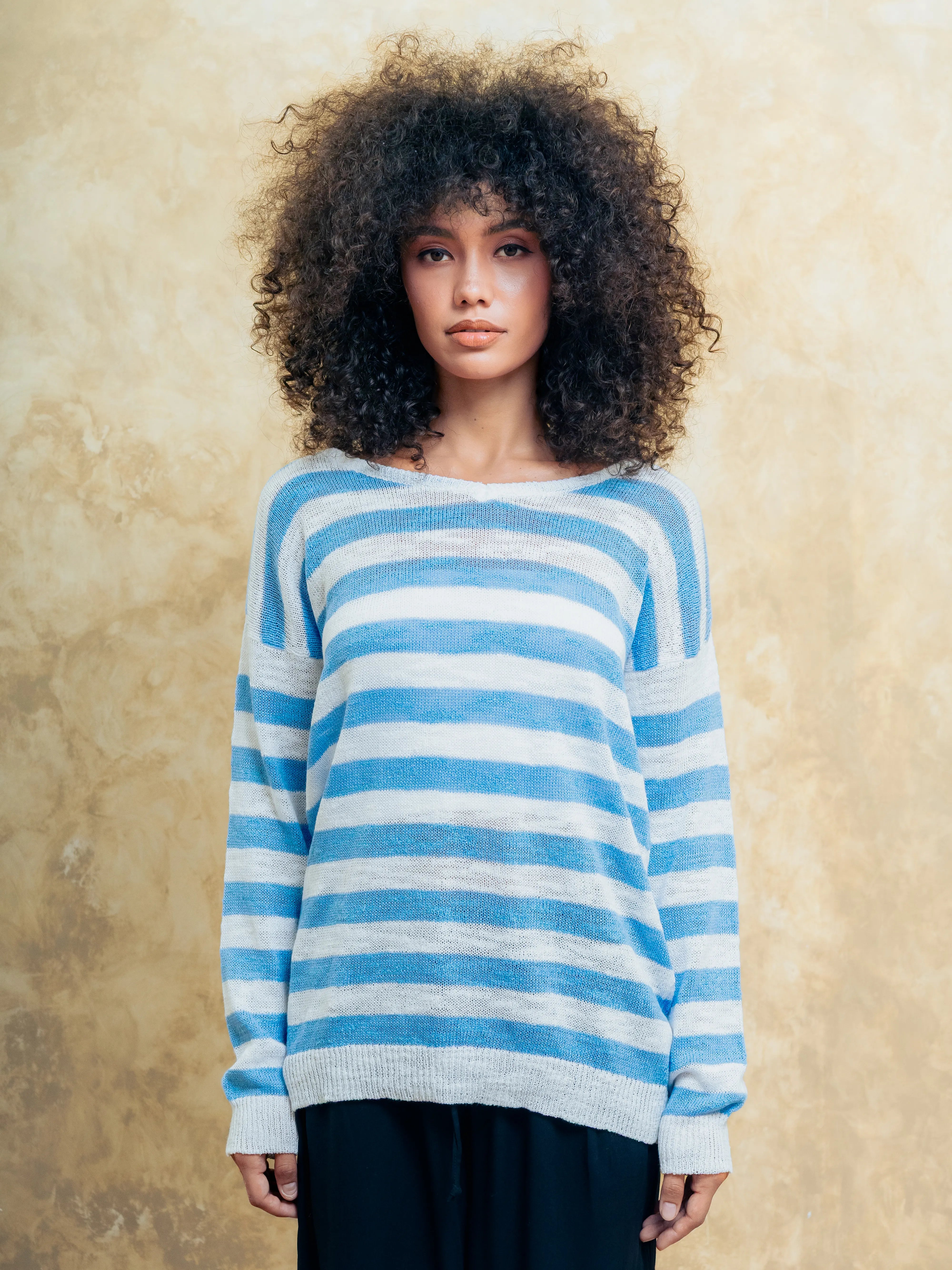 Tempest Top Cornflower Blue