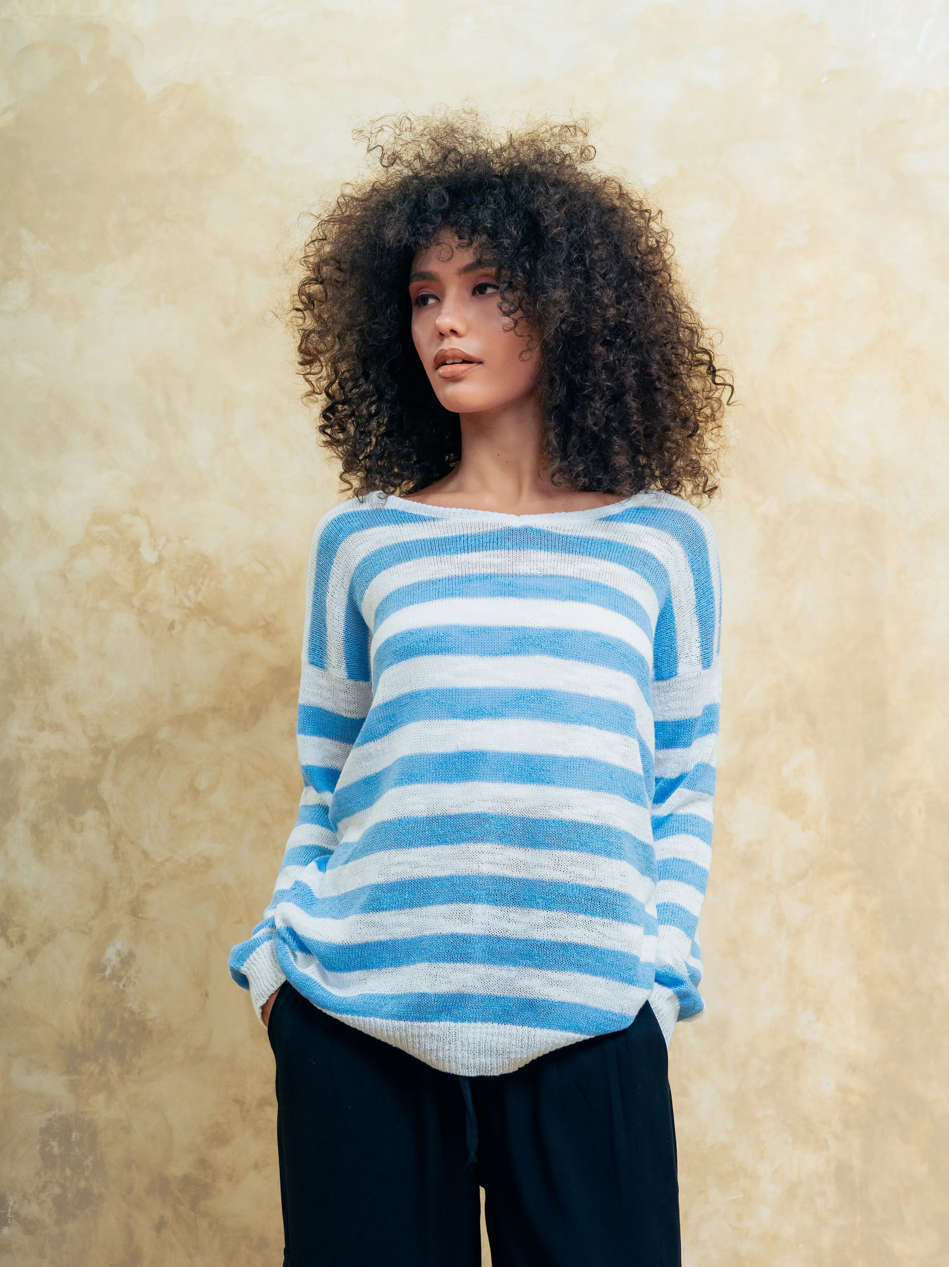 Tempest Top Cornflower Blue