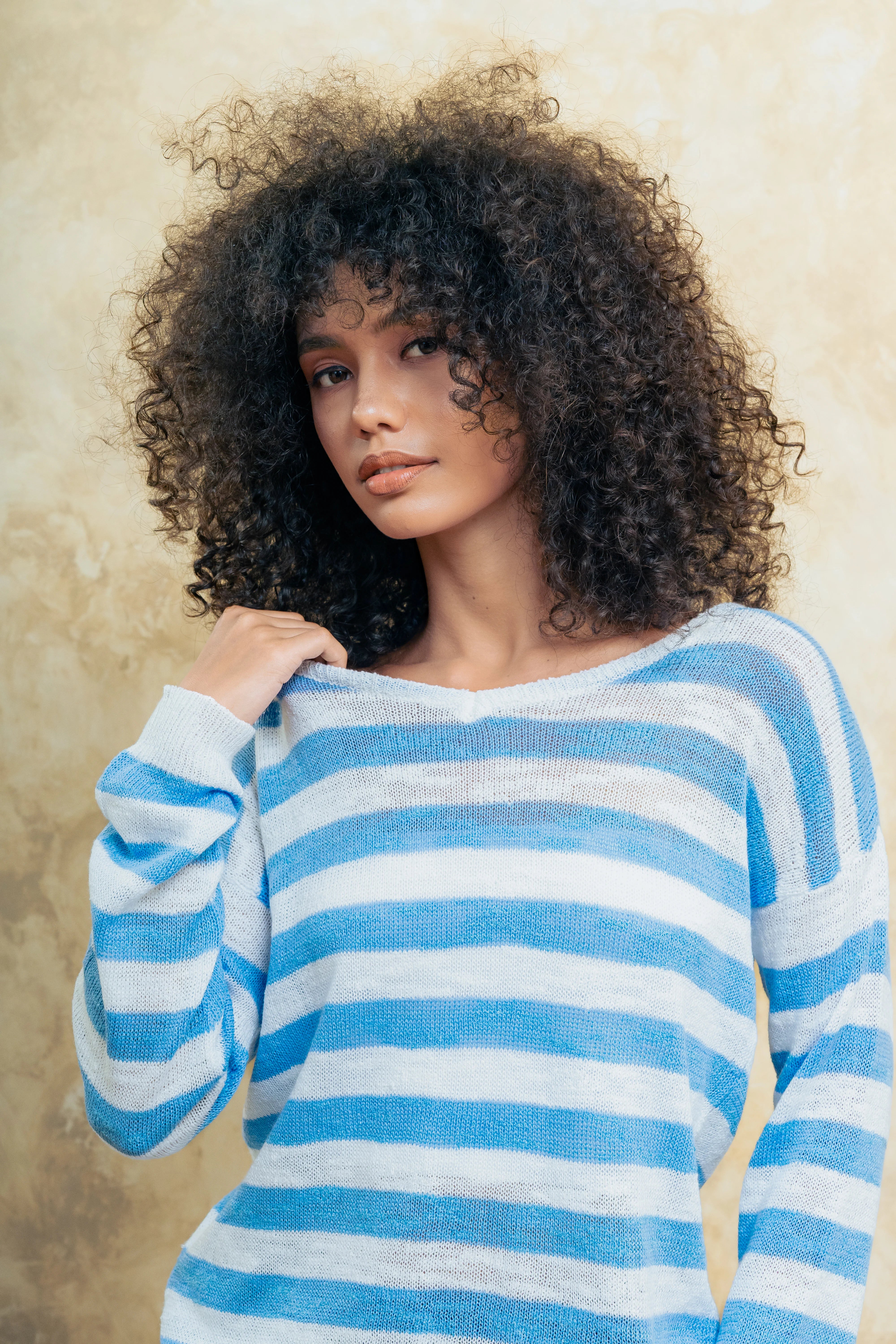 Tempest Top Cornflower Blue